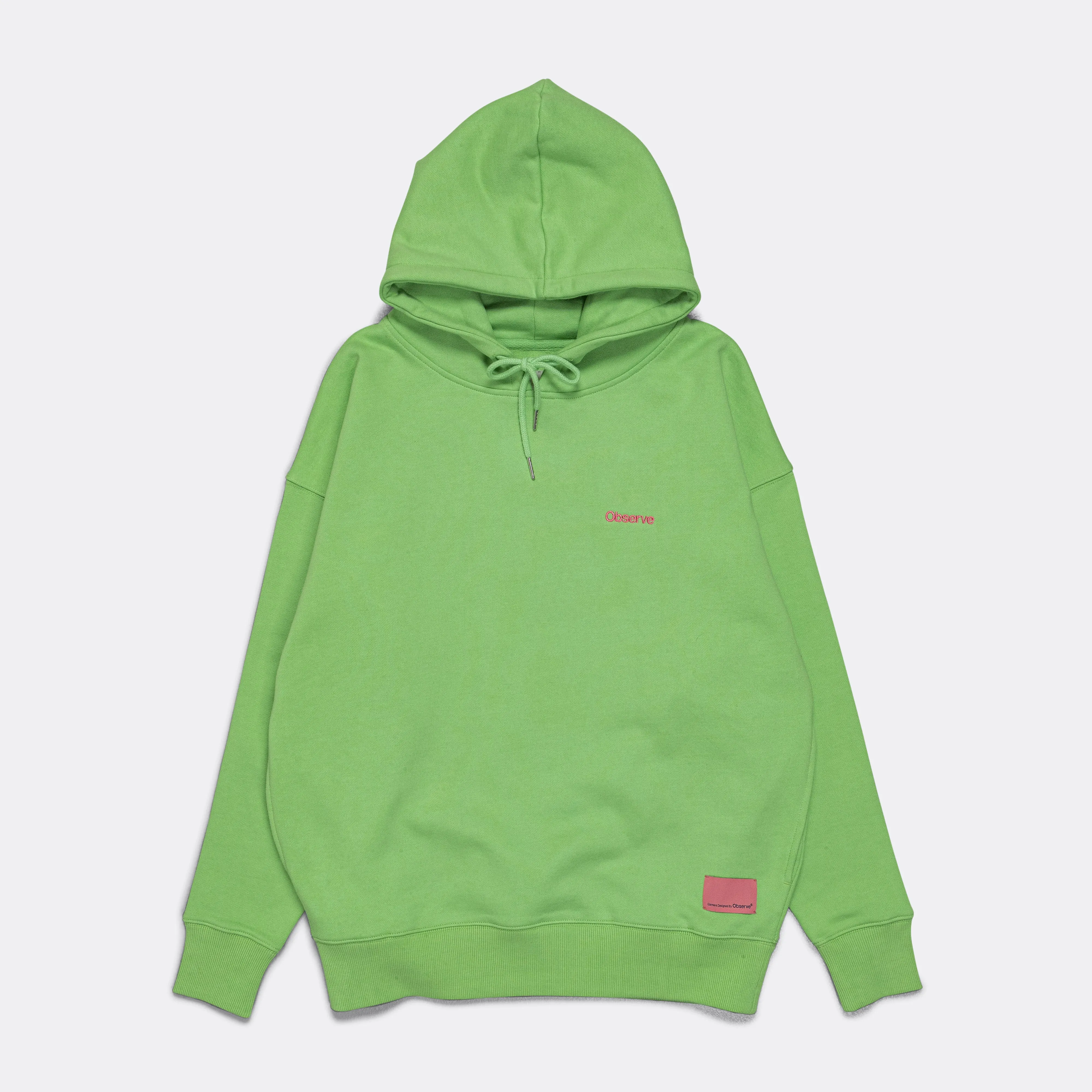 Classic Logo Hood - Lime Green