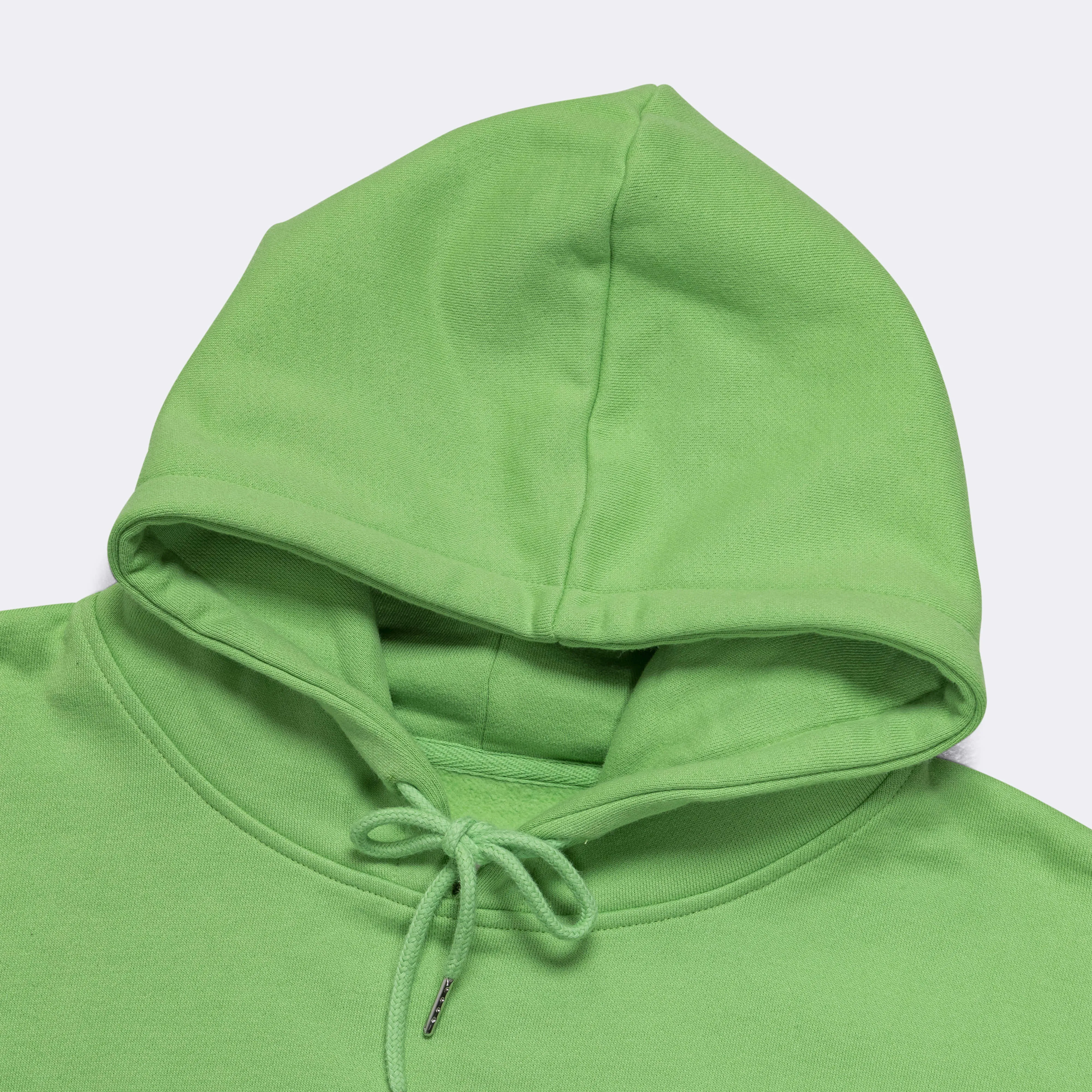 Classic Logo Hood - Lime Green