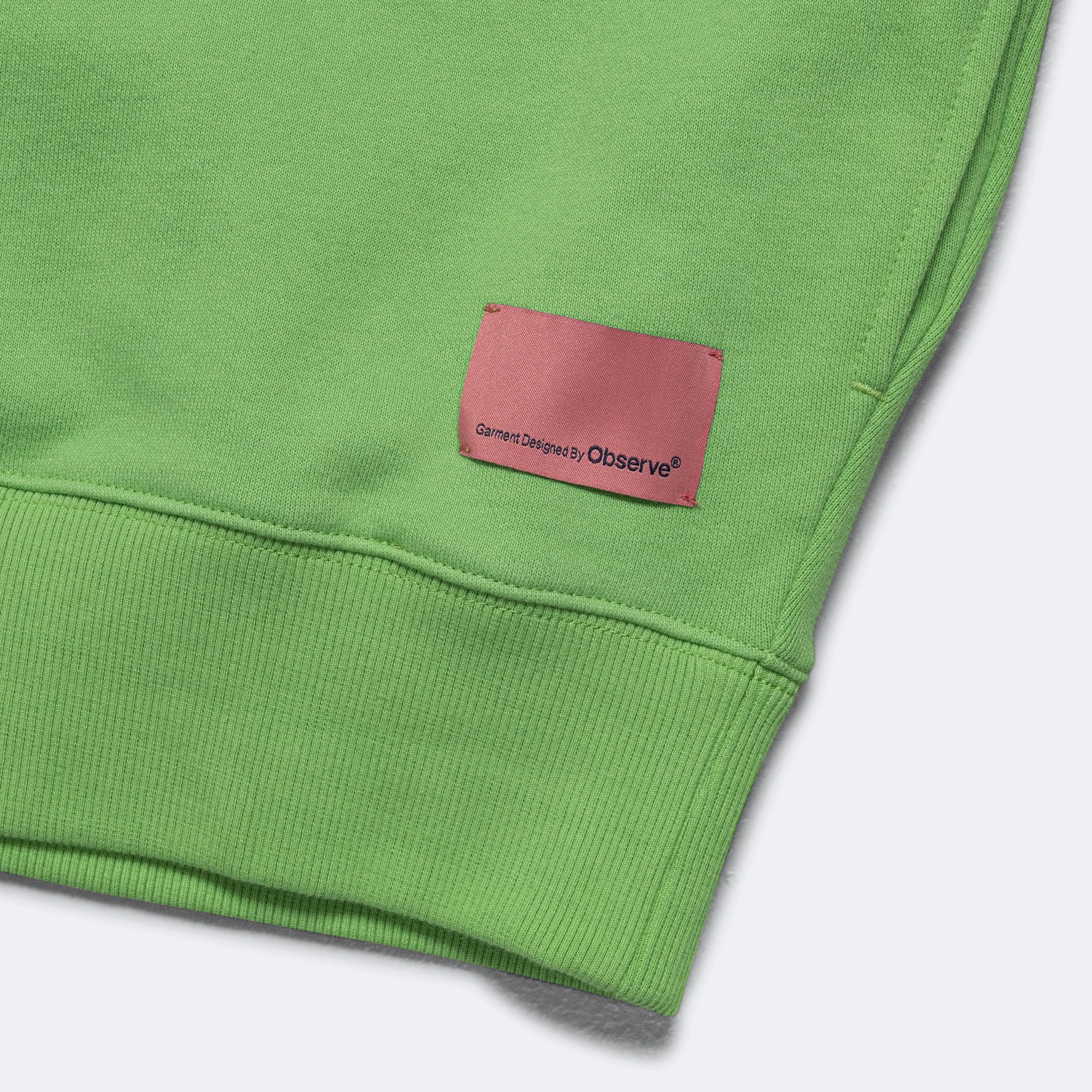 Classic Logo Hood - Lime Green