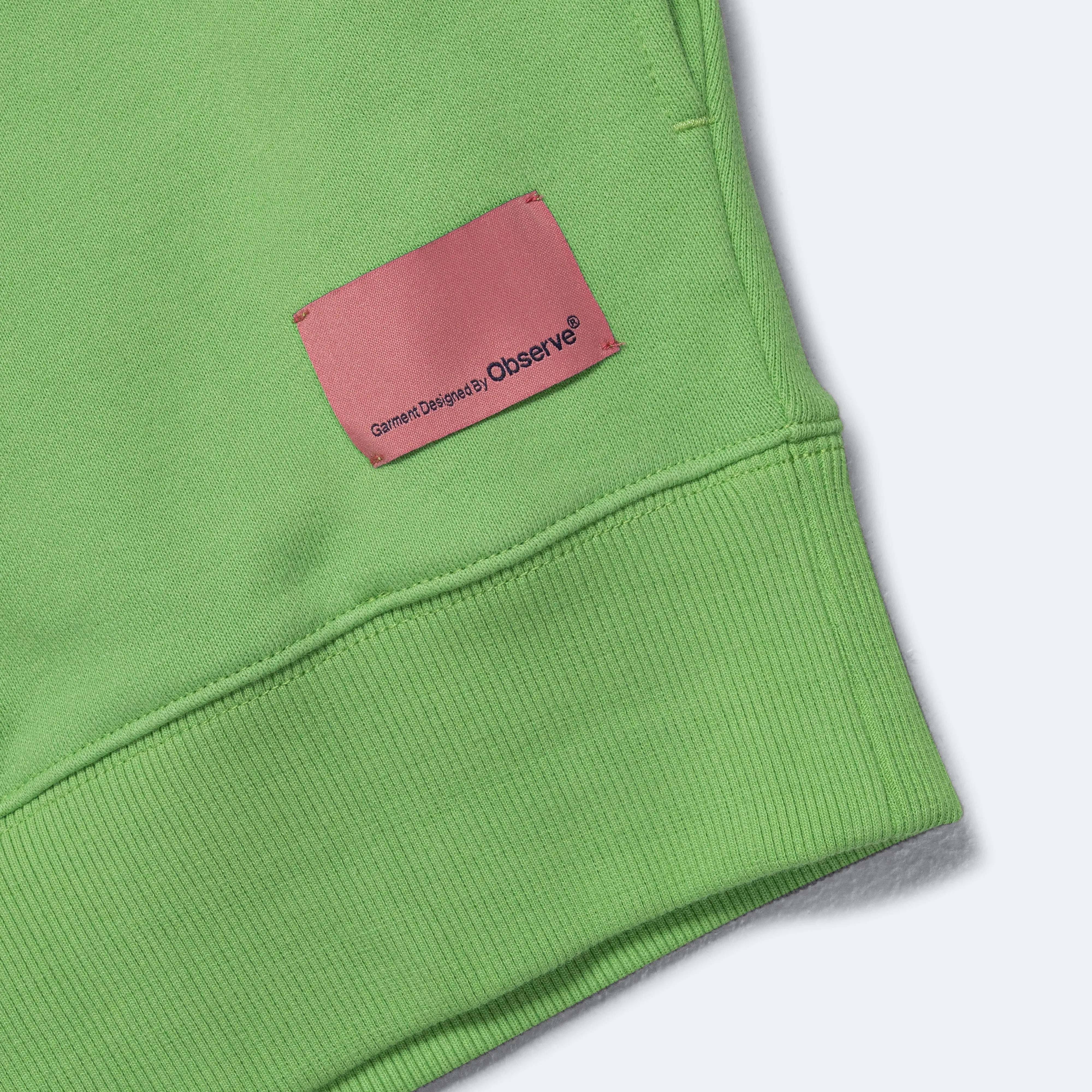 Classic Logo Hood - Lime Green