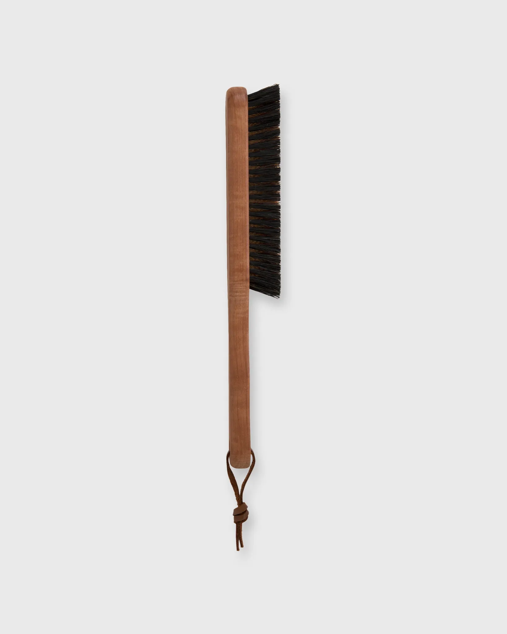 Clothes Brush in Oiled Pearwood/Bronze Wire Bristles