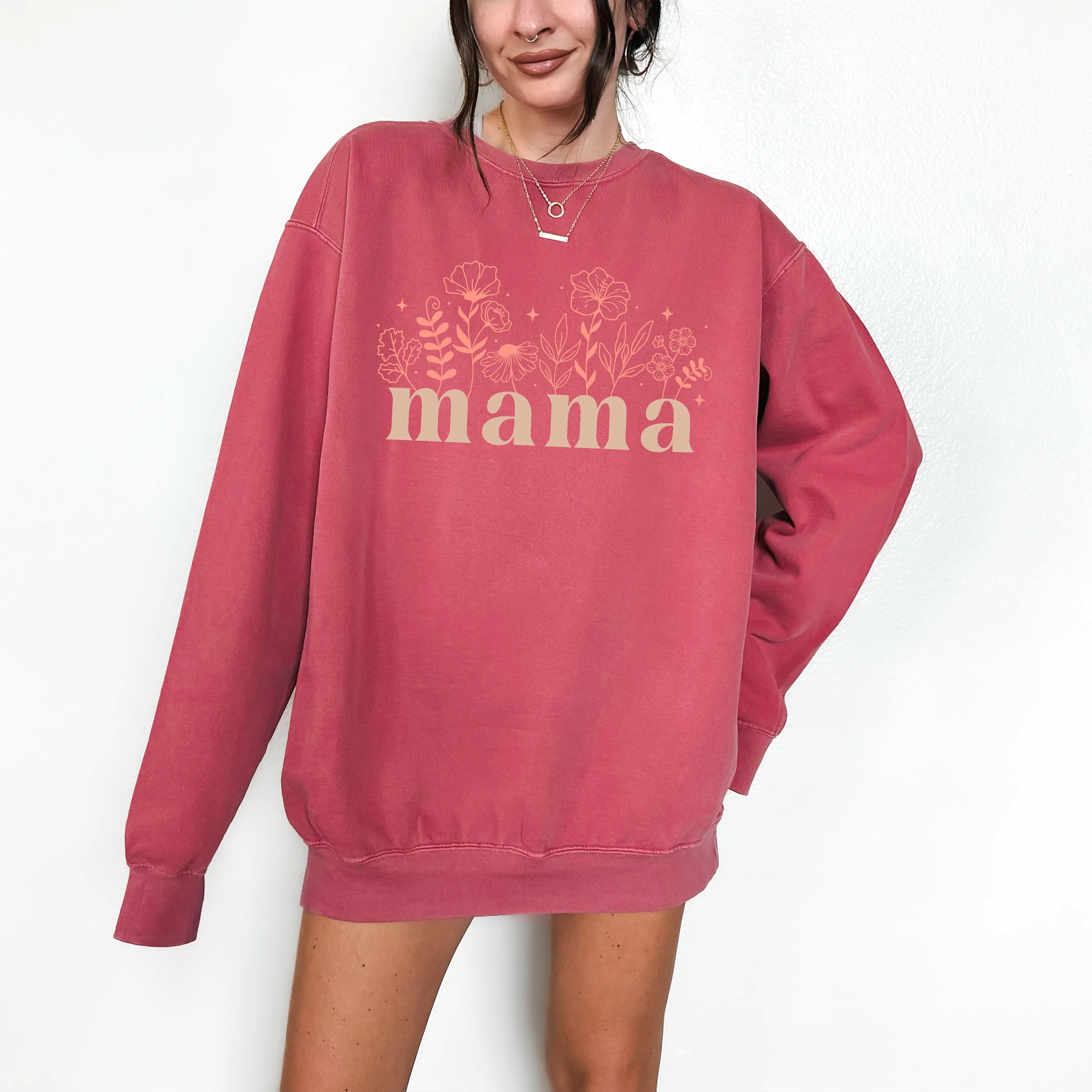 Comfort Colors Mama Sweatshirt