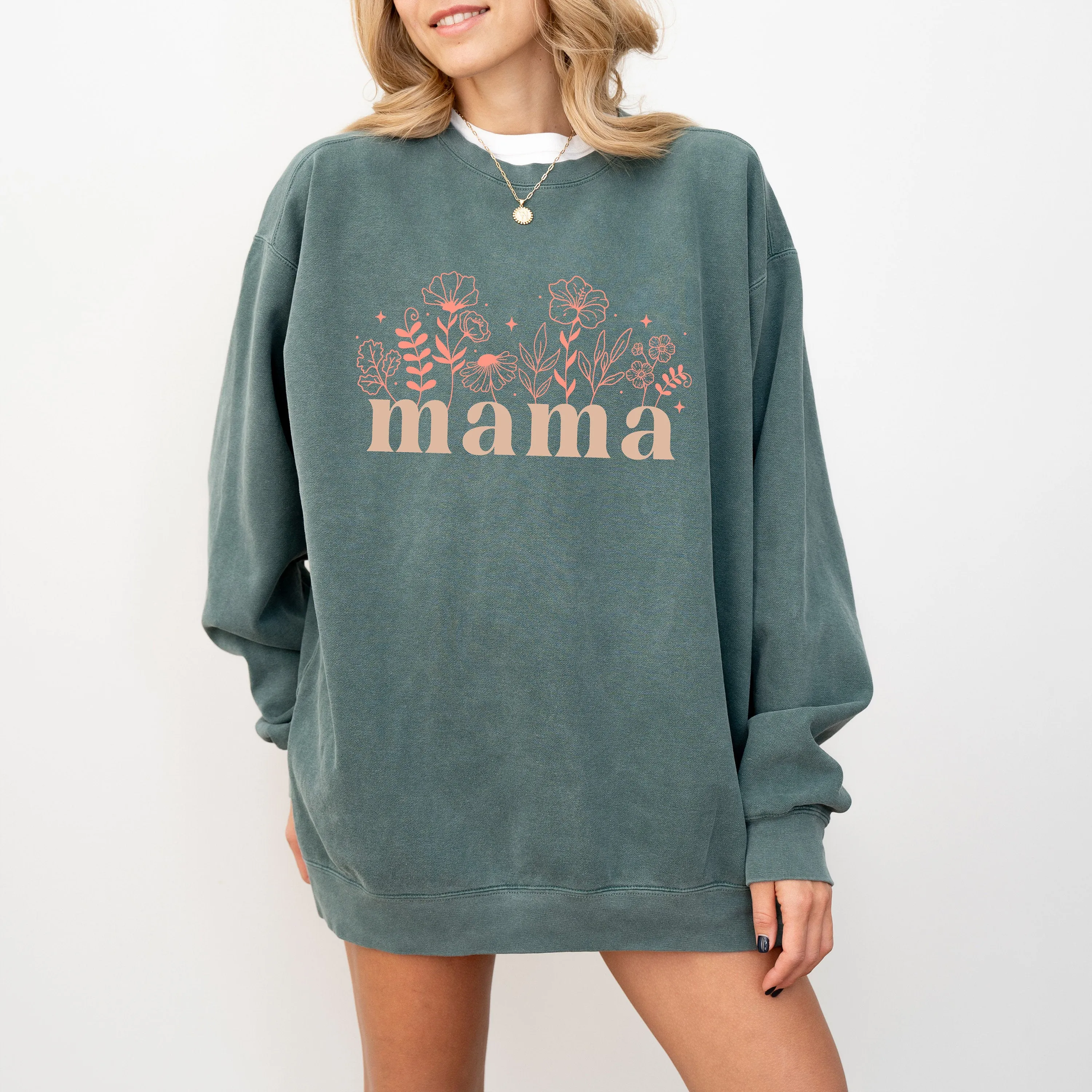 Comfort Colors Mama Sweatshirt