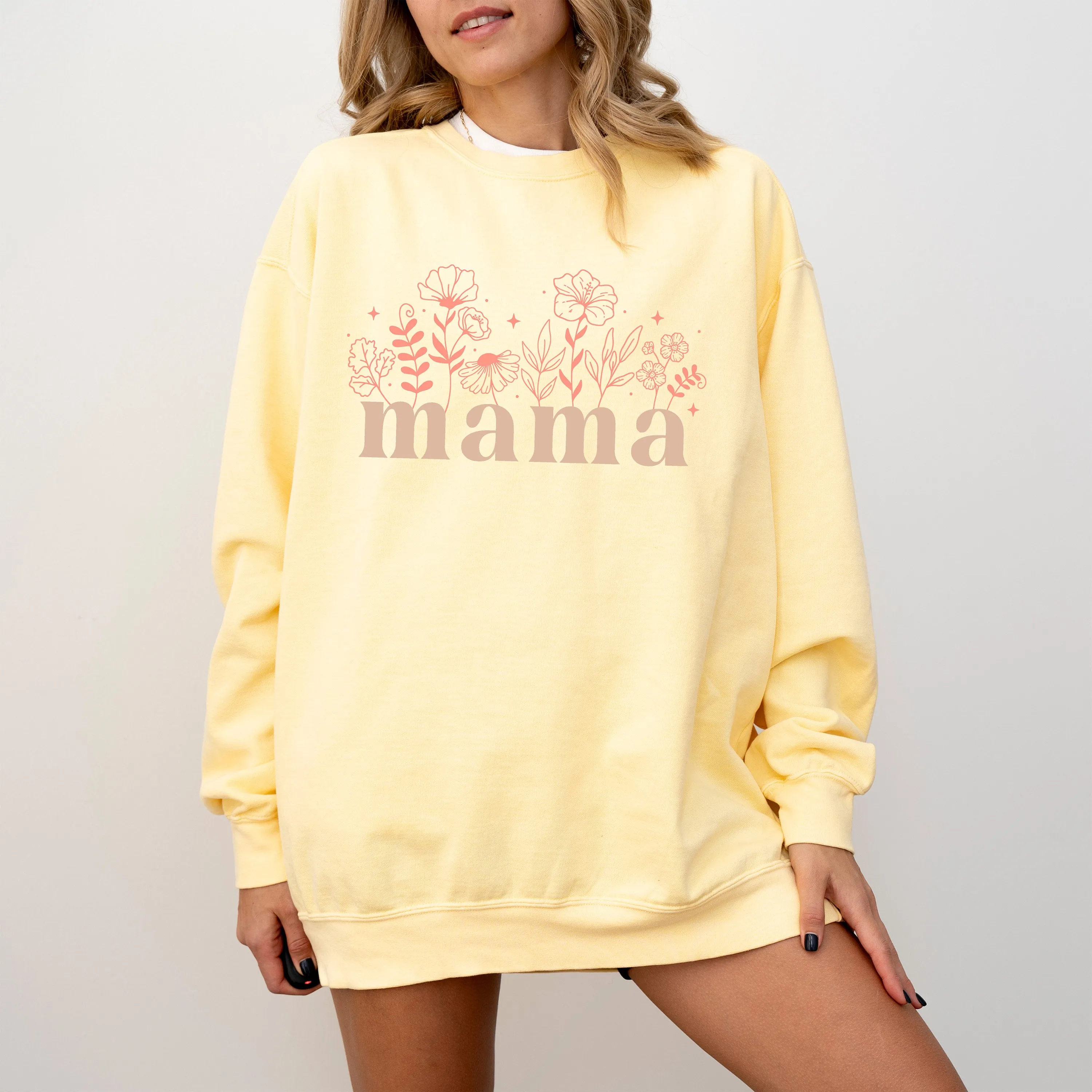 Comfort Colors Mama Sweatshirt