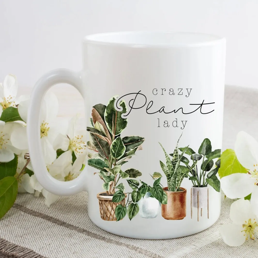 Crazy Plant Lady Mug