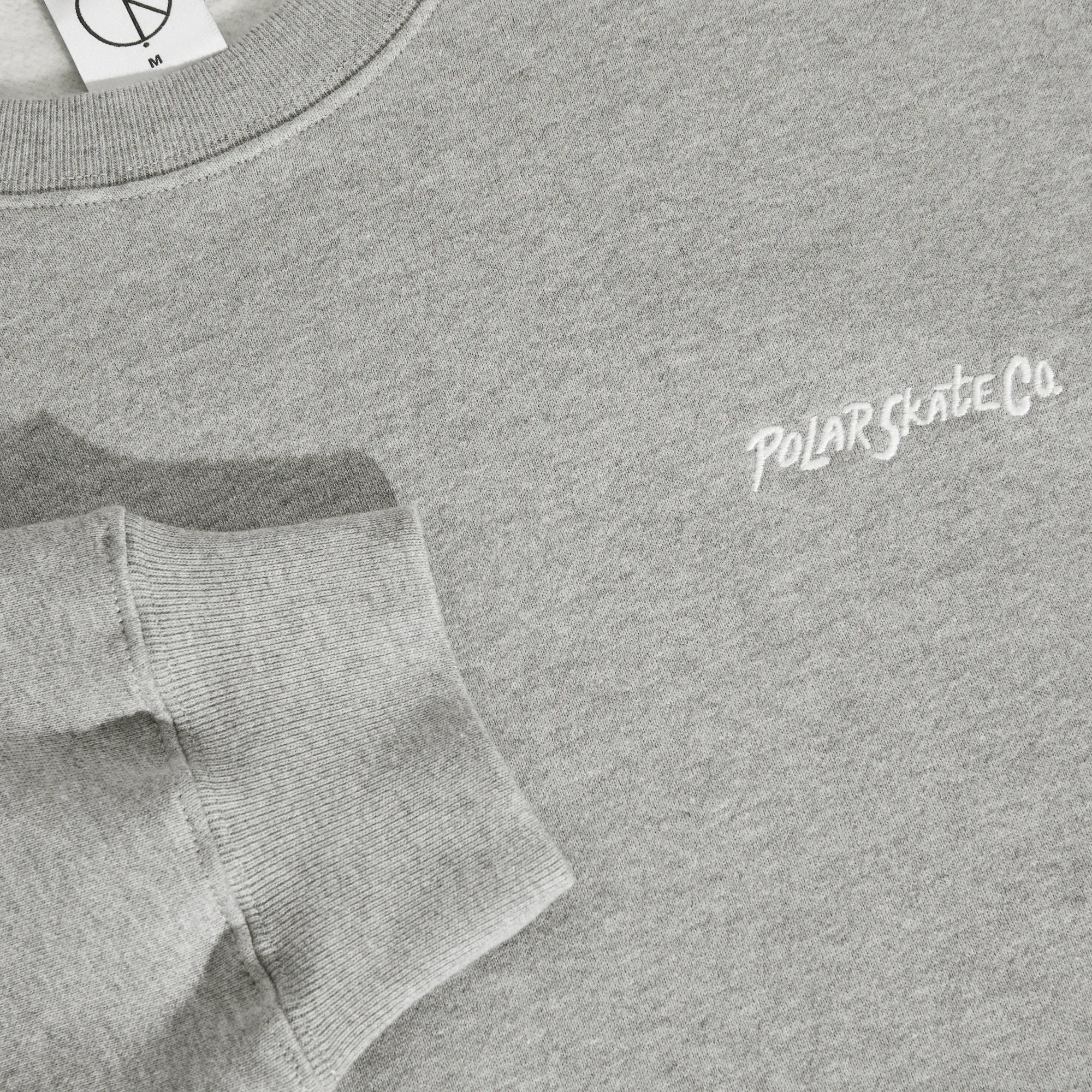 Dave Crewneck | Surf Logo - Heather Grey