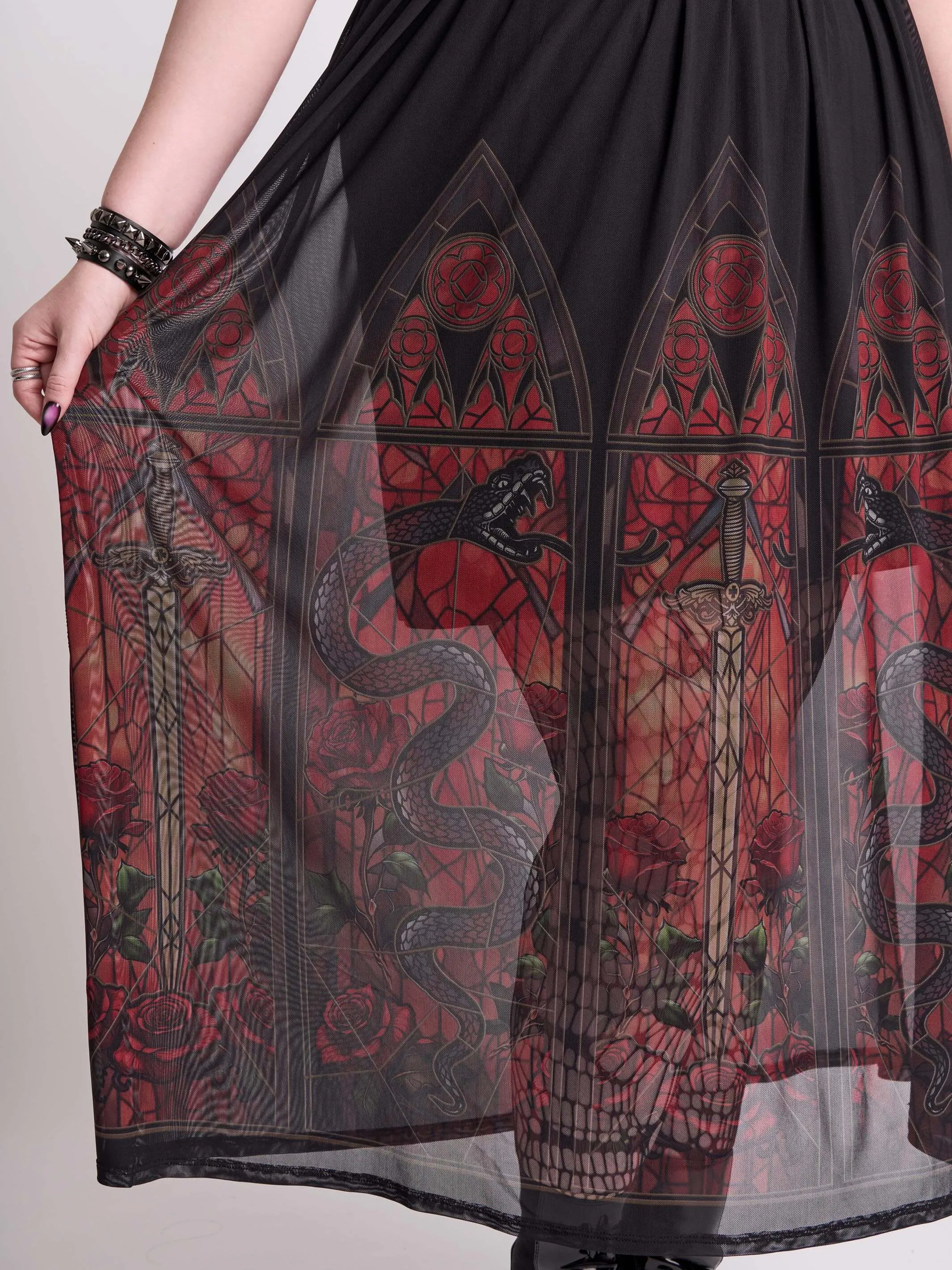 Dragon's House Maxi Skirt