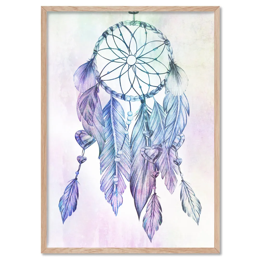 Dreamcatcher in Rainbow - Art Print