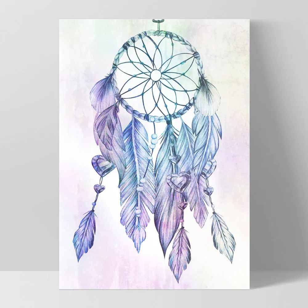 Dreamcatcher in Rainbow - Art Print