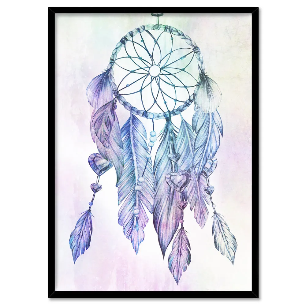 Dreamcatcher in Rainbow - Art Print