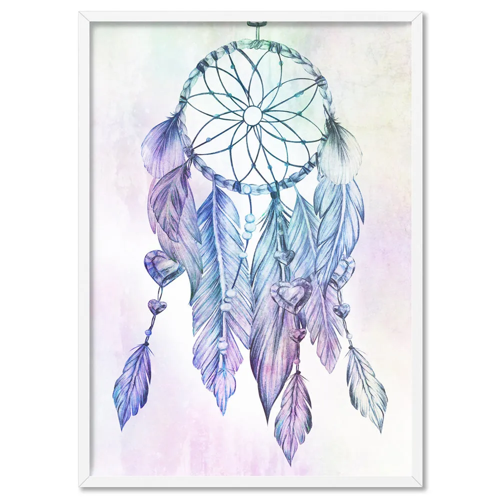 Dreamcatcher in Rainbow - Art Print