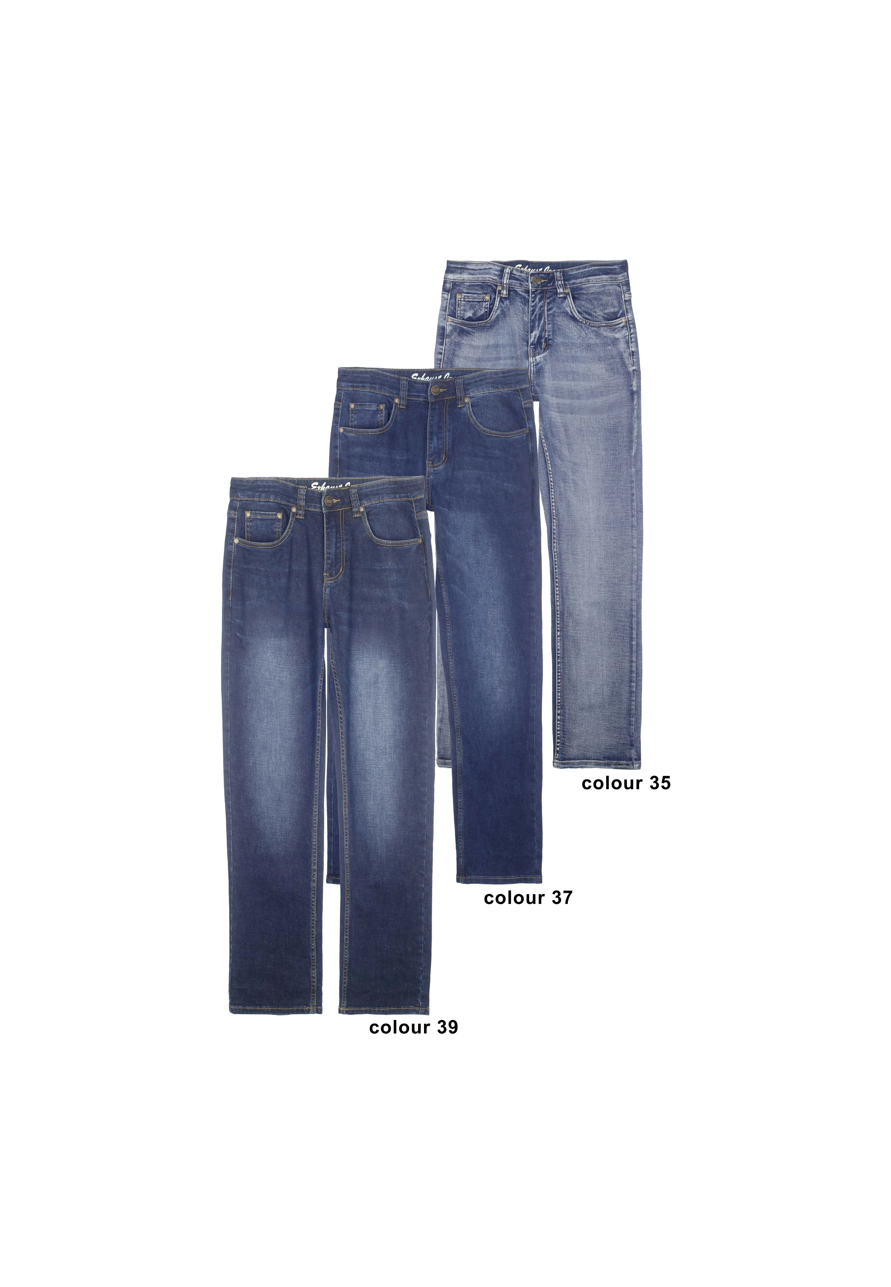 EXHAUST JEANS LONG PANTS [306 STRAIGHT CUT] 1586