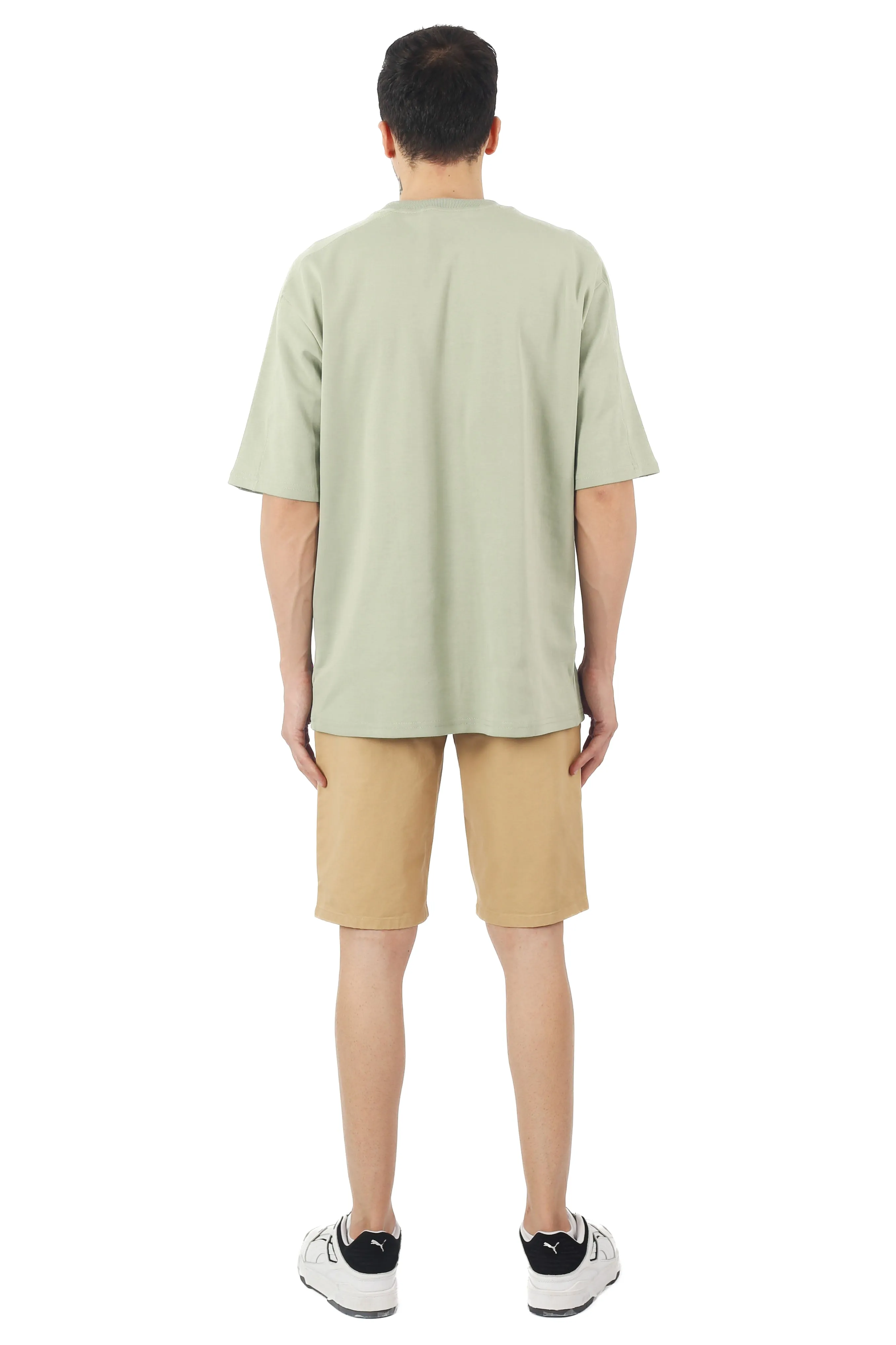 EXHAUST MEN'S CHINO SHORT PANTS [STRAIGHT CUT] 1653