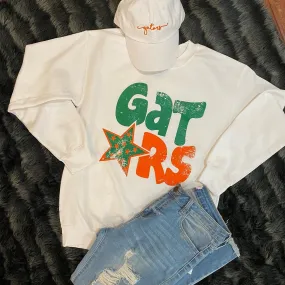 GATORS WHITE SWEATSHIRT