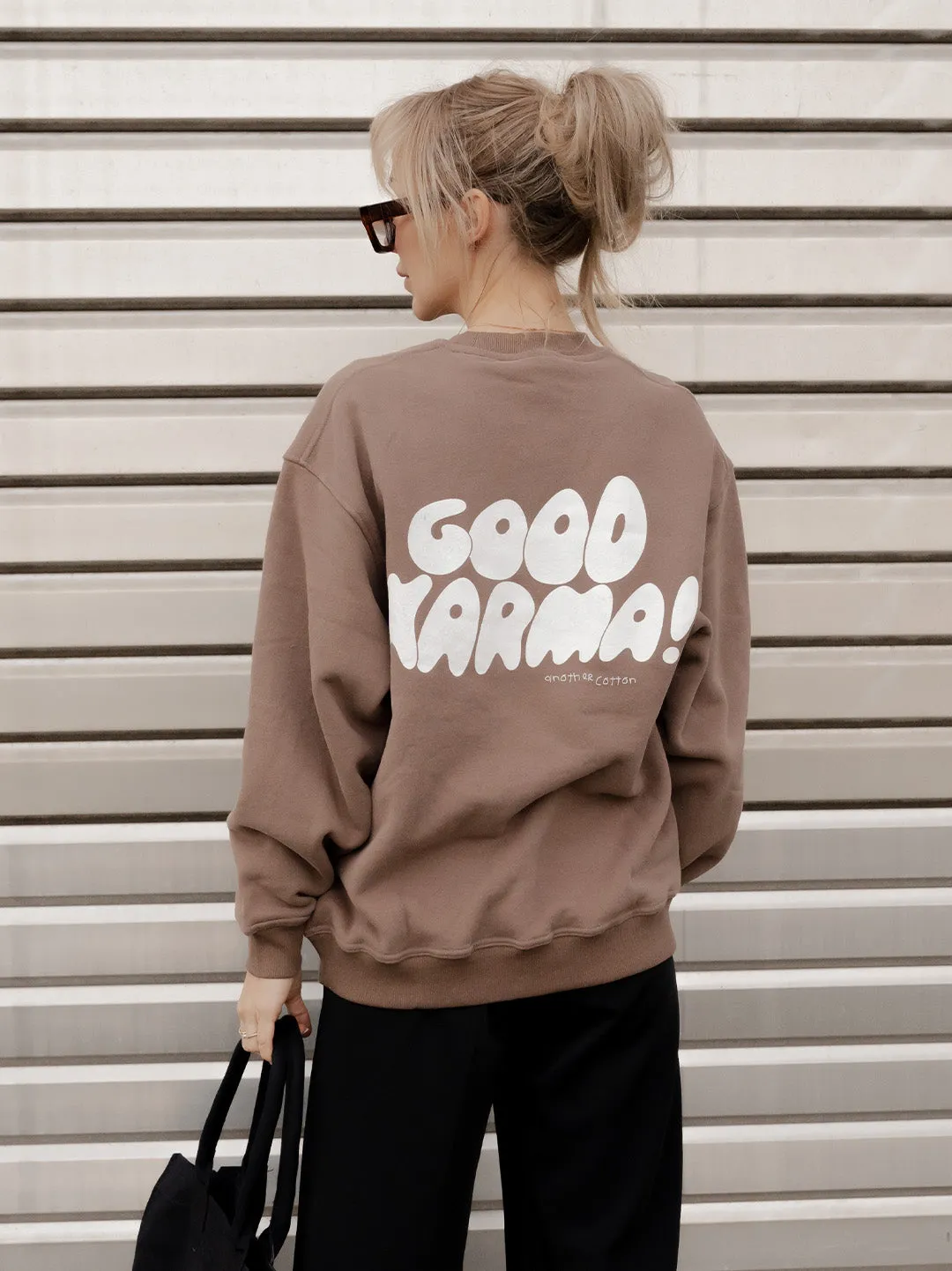 Good Karma Heavy Oversize Sweatshirt