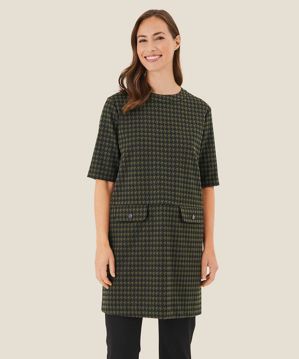 Grivanna Houndstooth Tunic