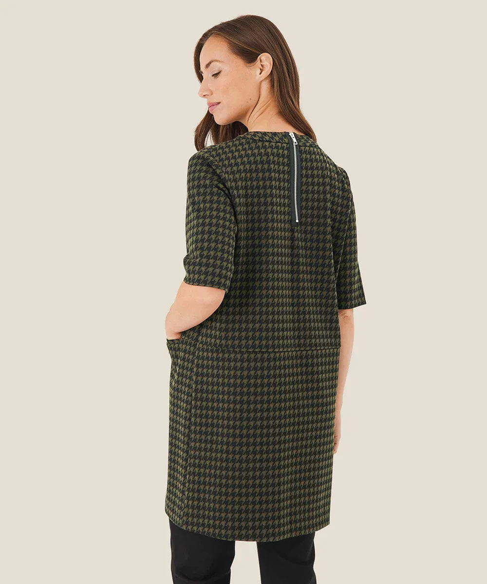 Grivanna Houndstooth Tunic