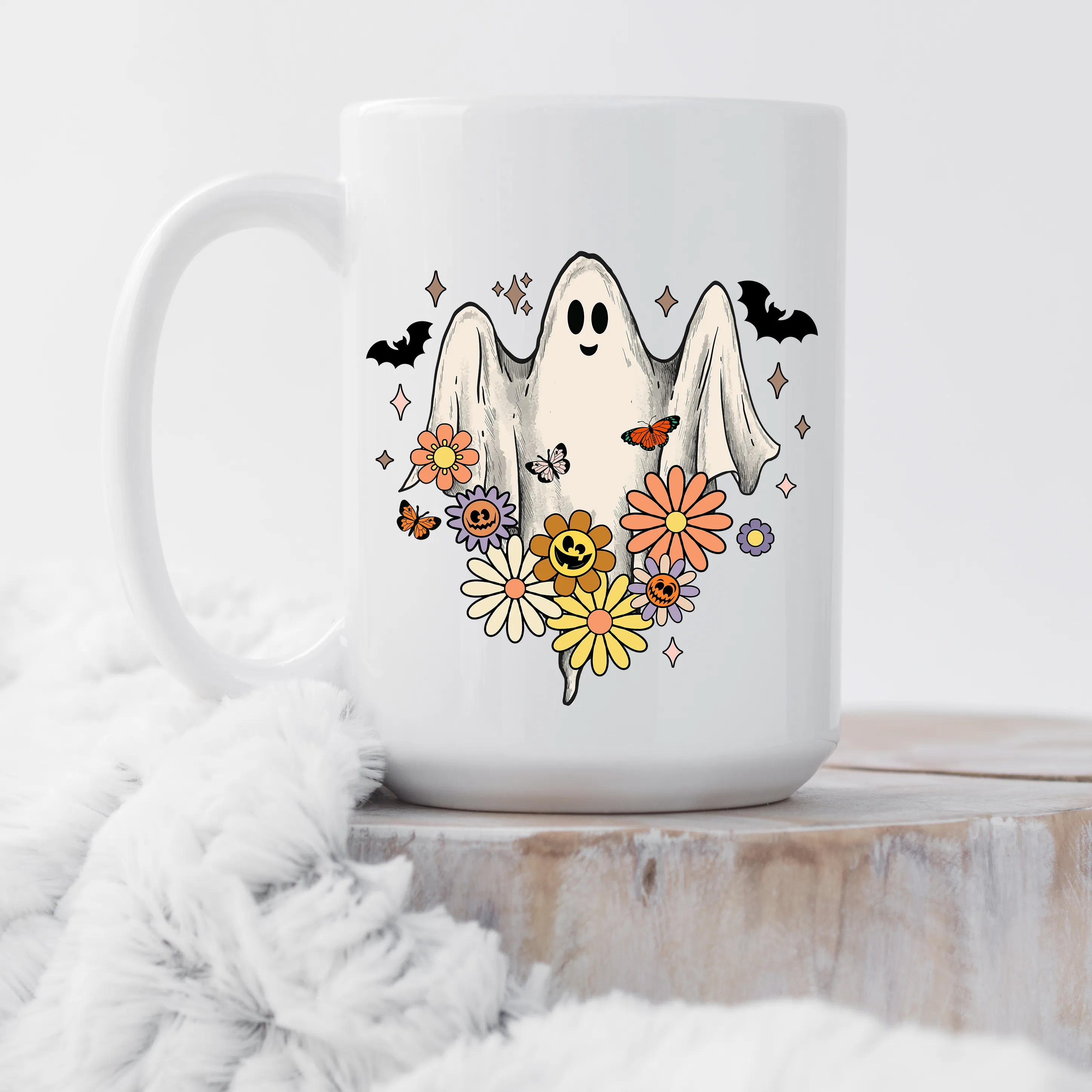 Happy Ghost Mug