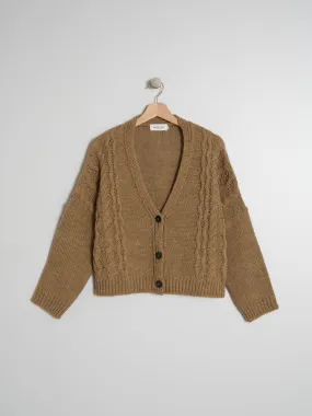 INDI & COLD Cardigan Camel