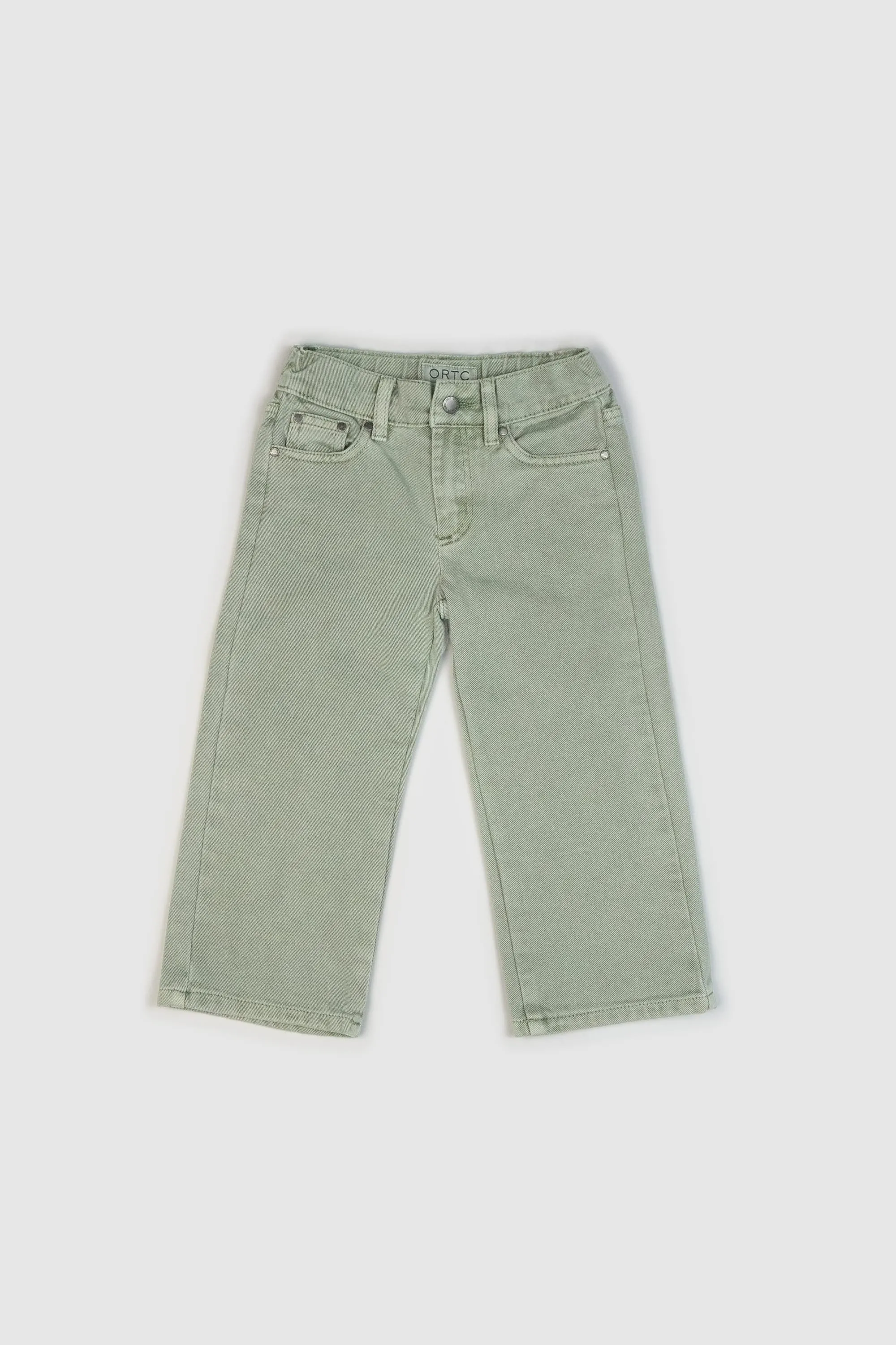 Jnr Noa Relaxed Twill Pants Olive