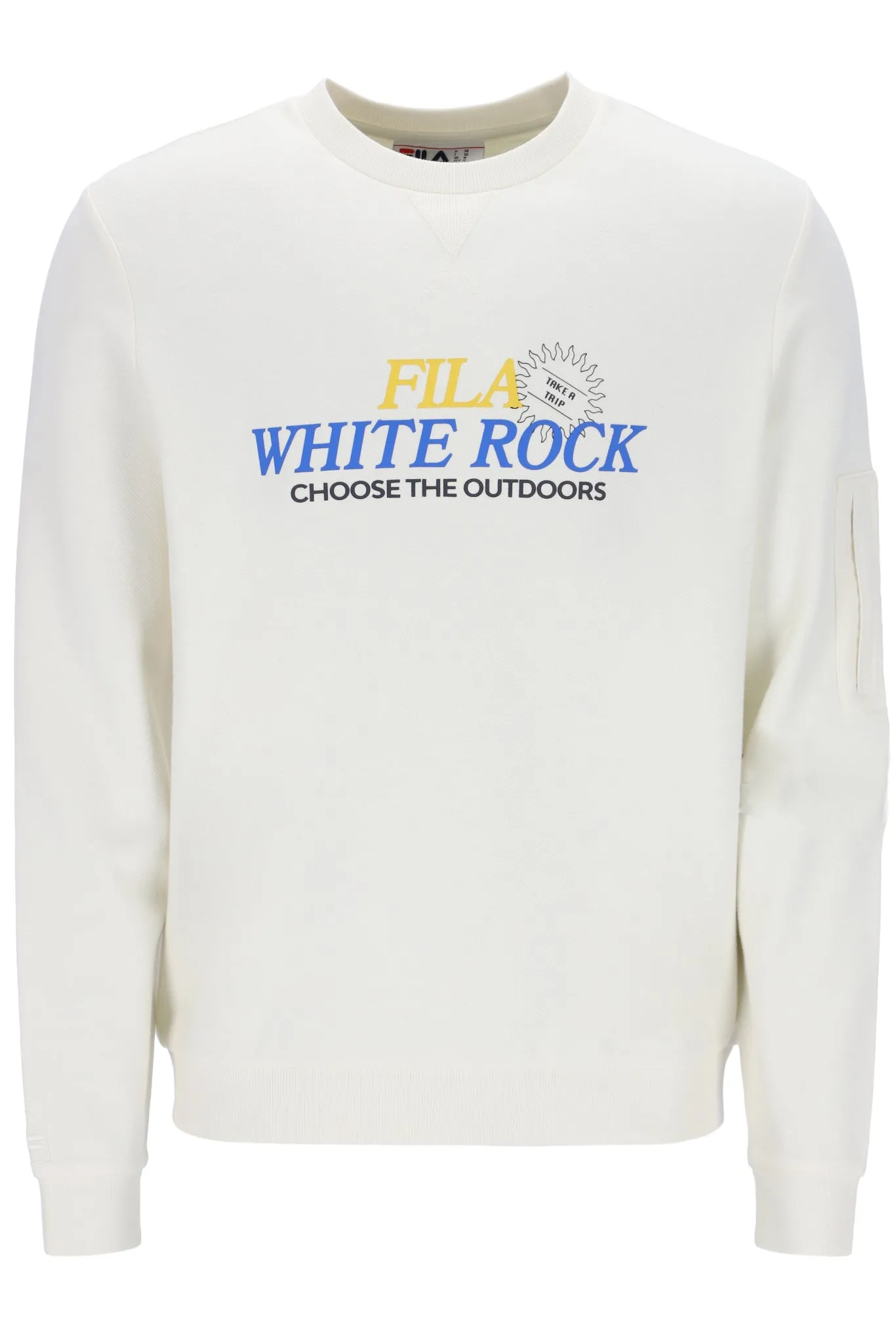 John Sleeve Pocket Crew Sweatshirt