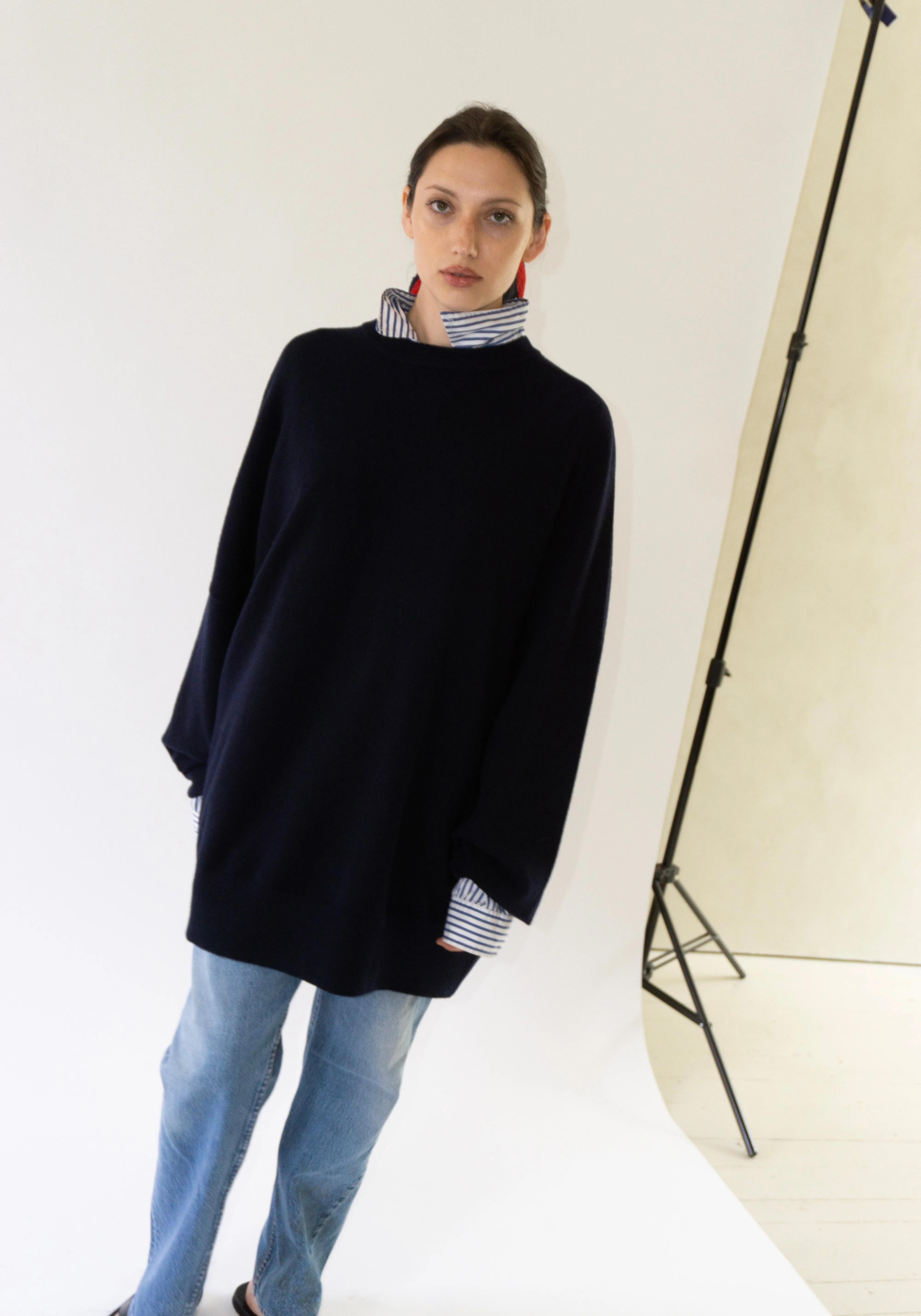 Juna Sweater in Navy