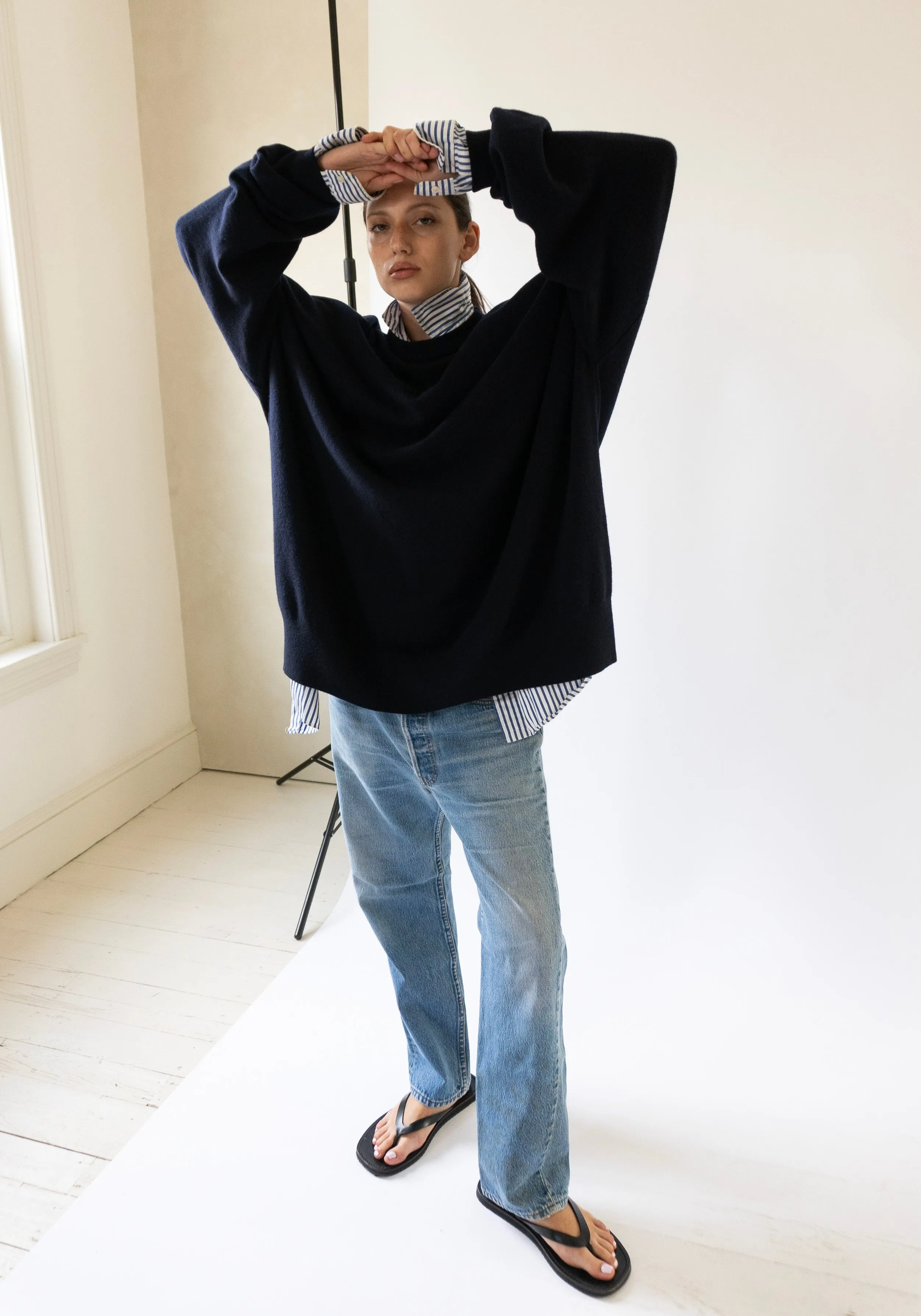 Juna Sweater in Navy