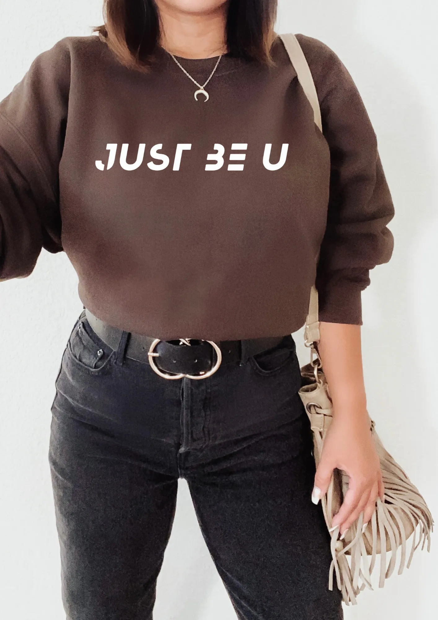 Just BE U Crewneck Sweatshirt