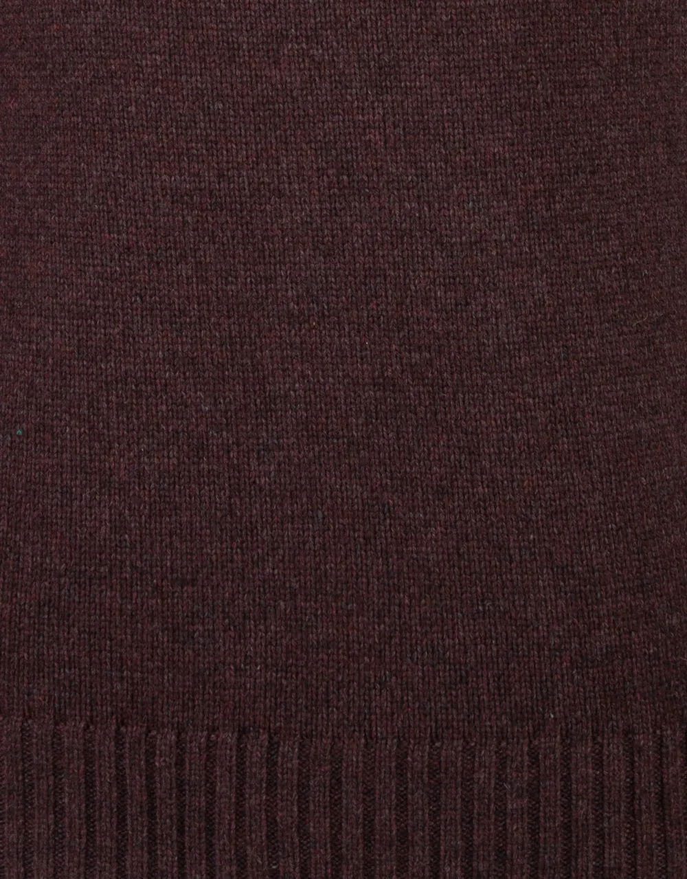 Kaiapoi Maroon Marle Shetland Sweater