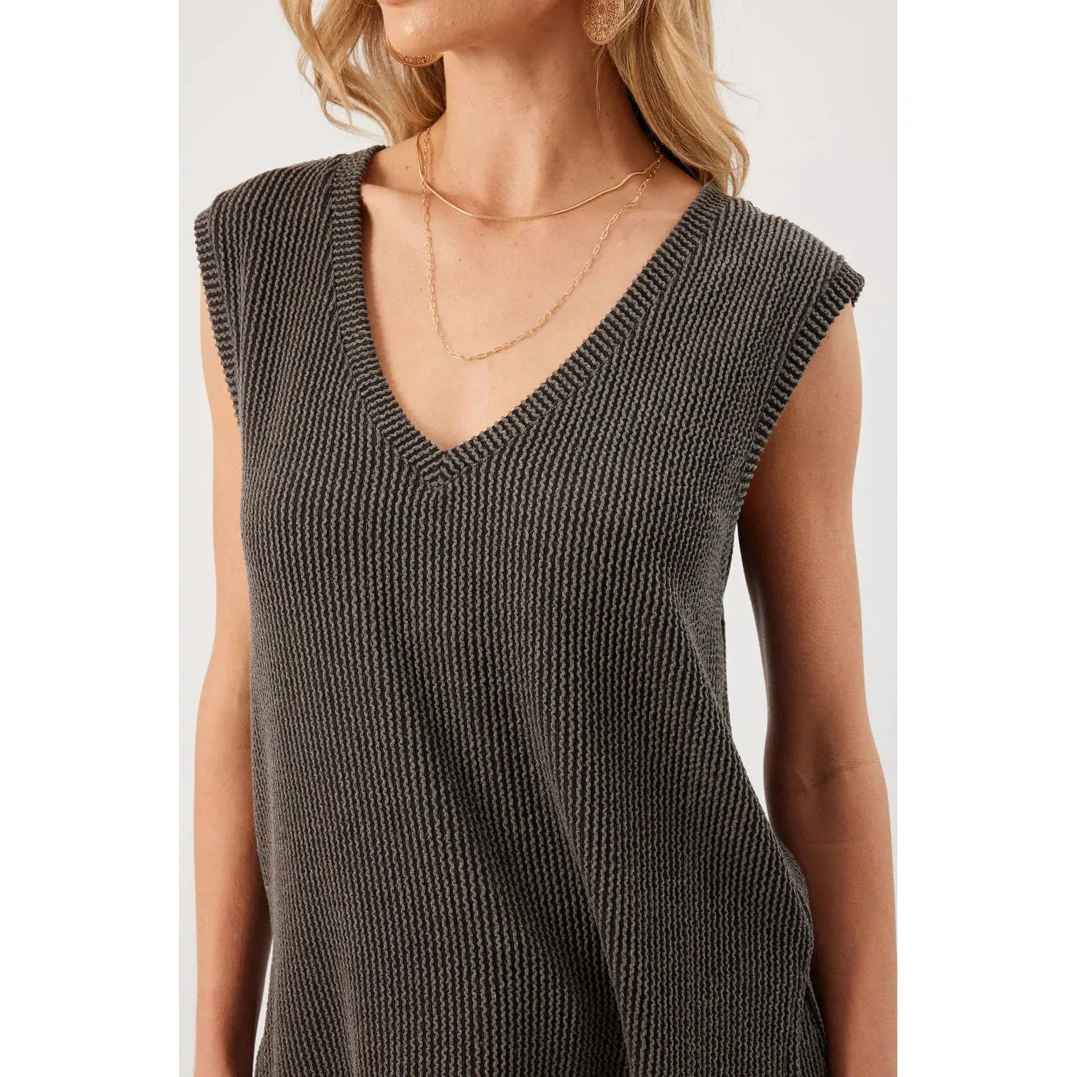 Kalina Charcoal Top