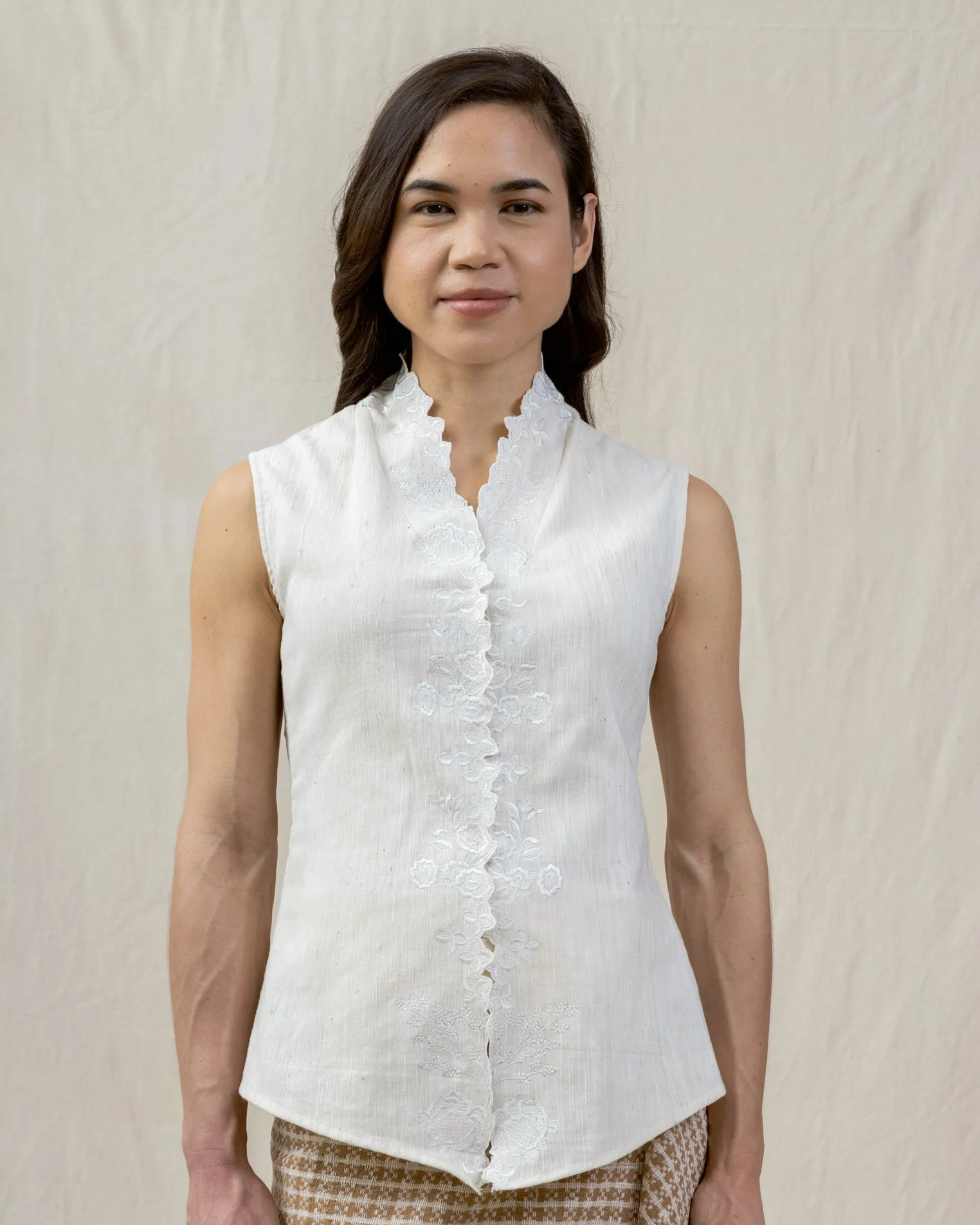 KAPAS - Embroidered Kebaya Vest