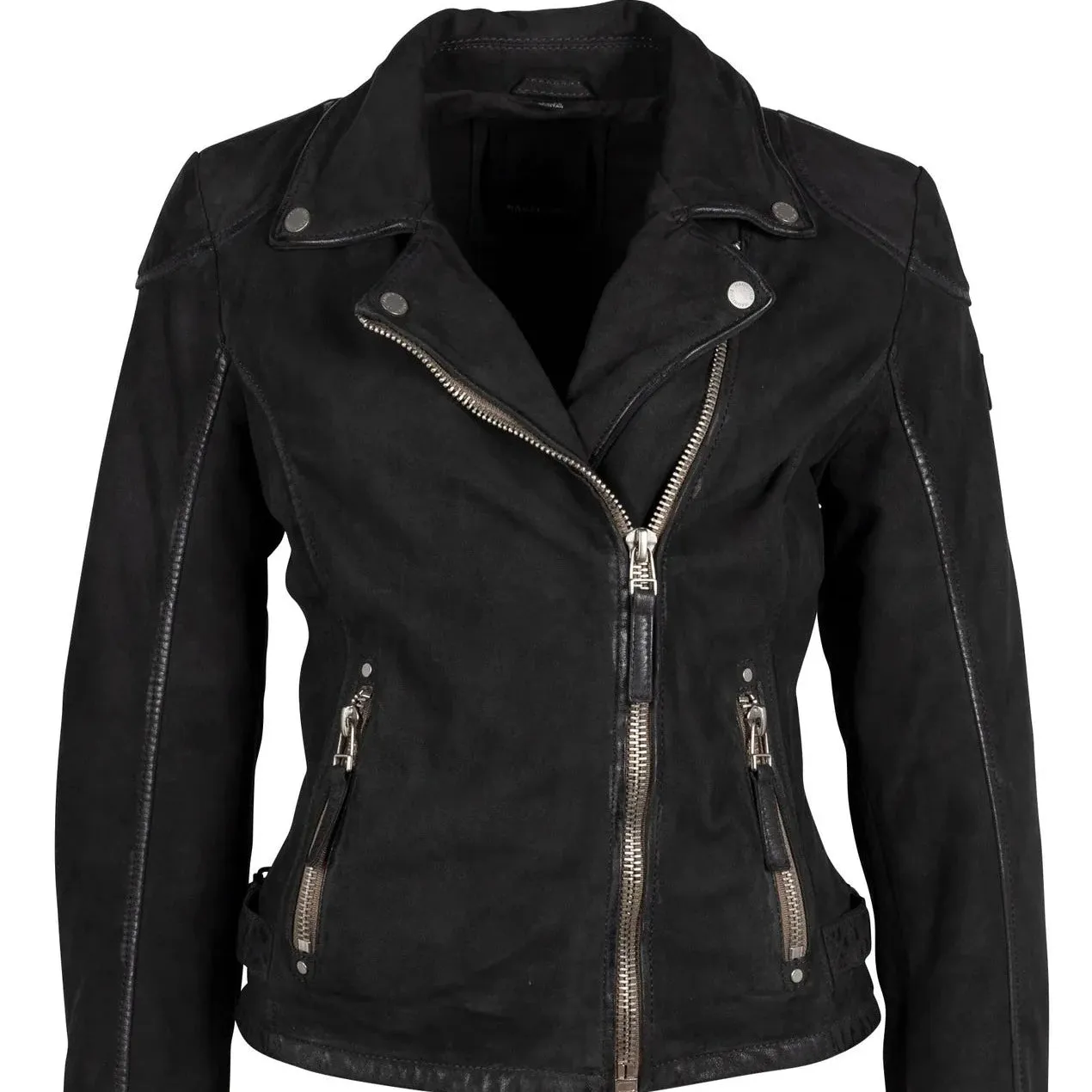 Karyn Leather Jacket (Black)