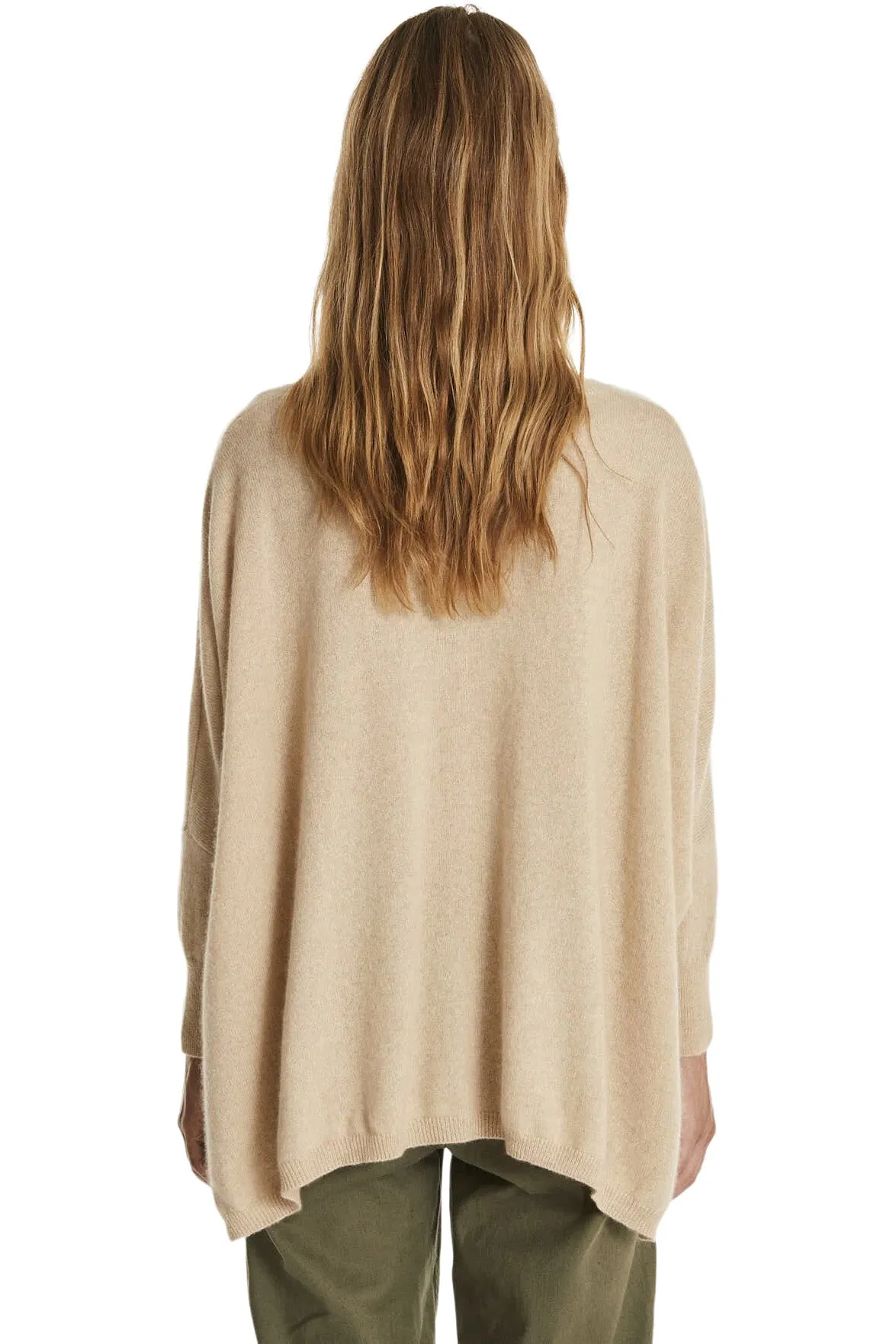 Kujten Joa Oversize Cashmere Cardigan in Organic