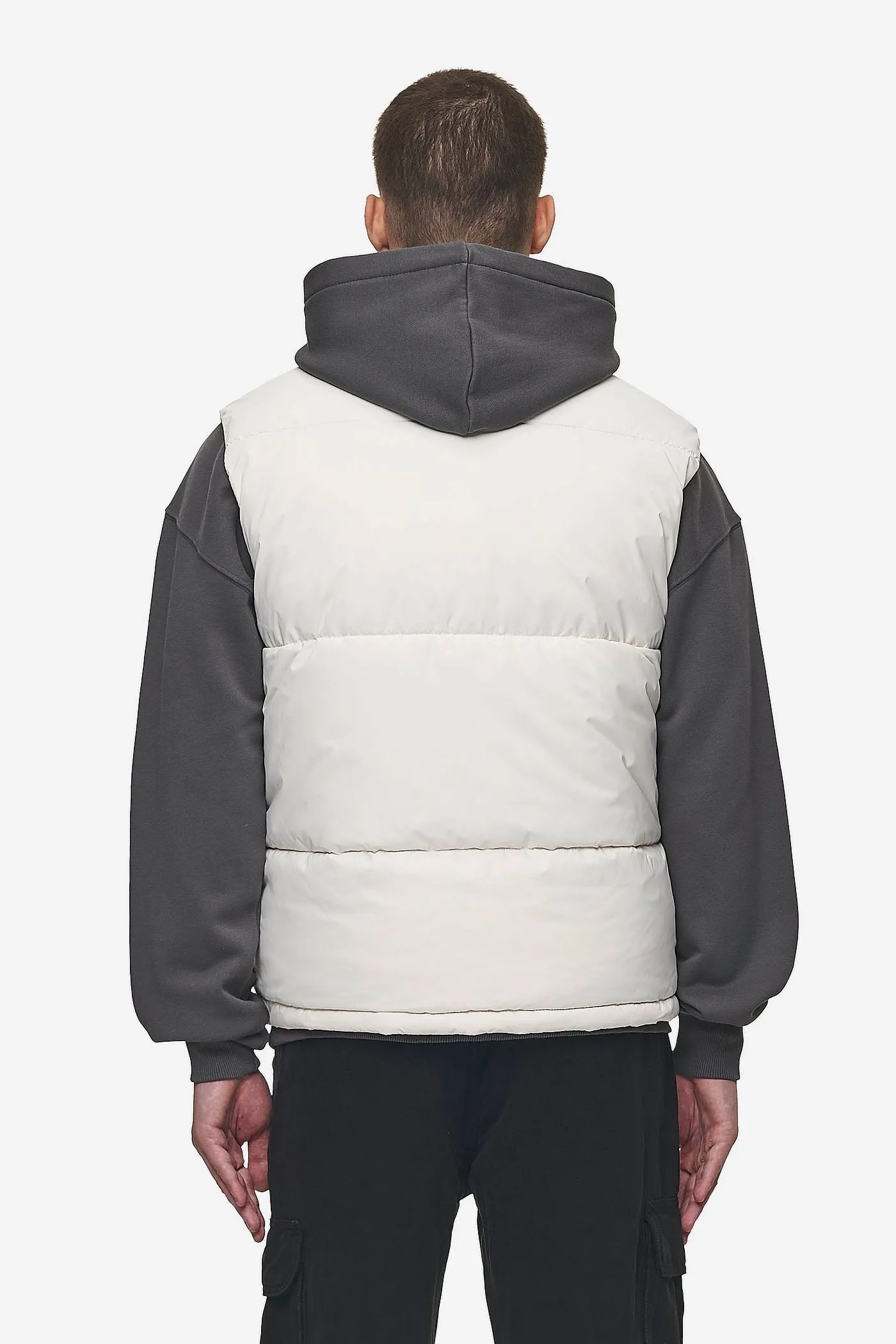 Landin Puffer Vest Bone White