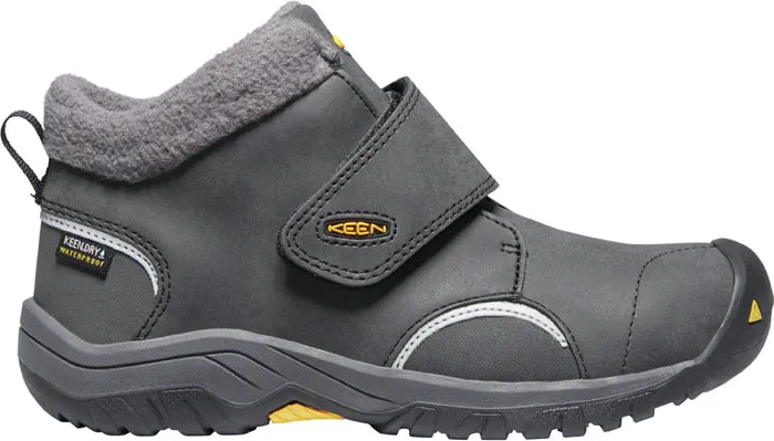 Little Boy Keen Kootenay III Mid WP Black/Keen Yellow