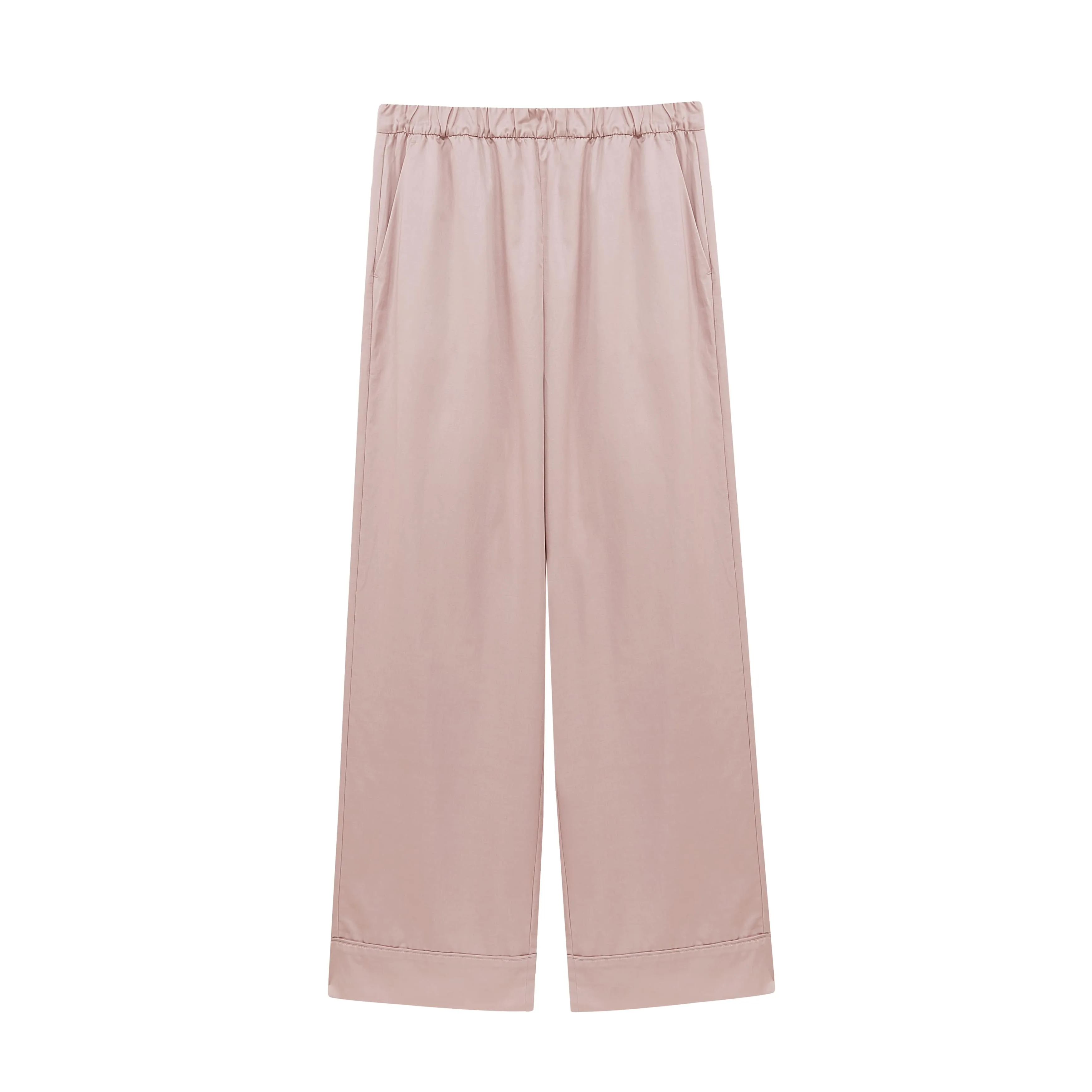 Lyocell Straight Leg Pants