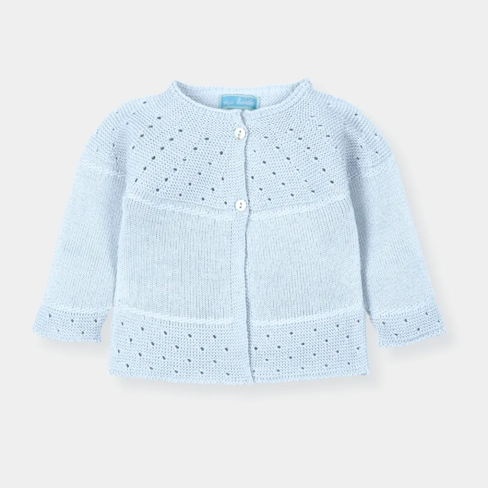 Mac Ilusion Blue Knitted Cardigan