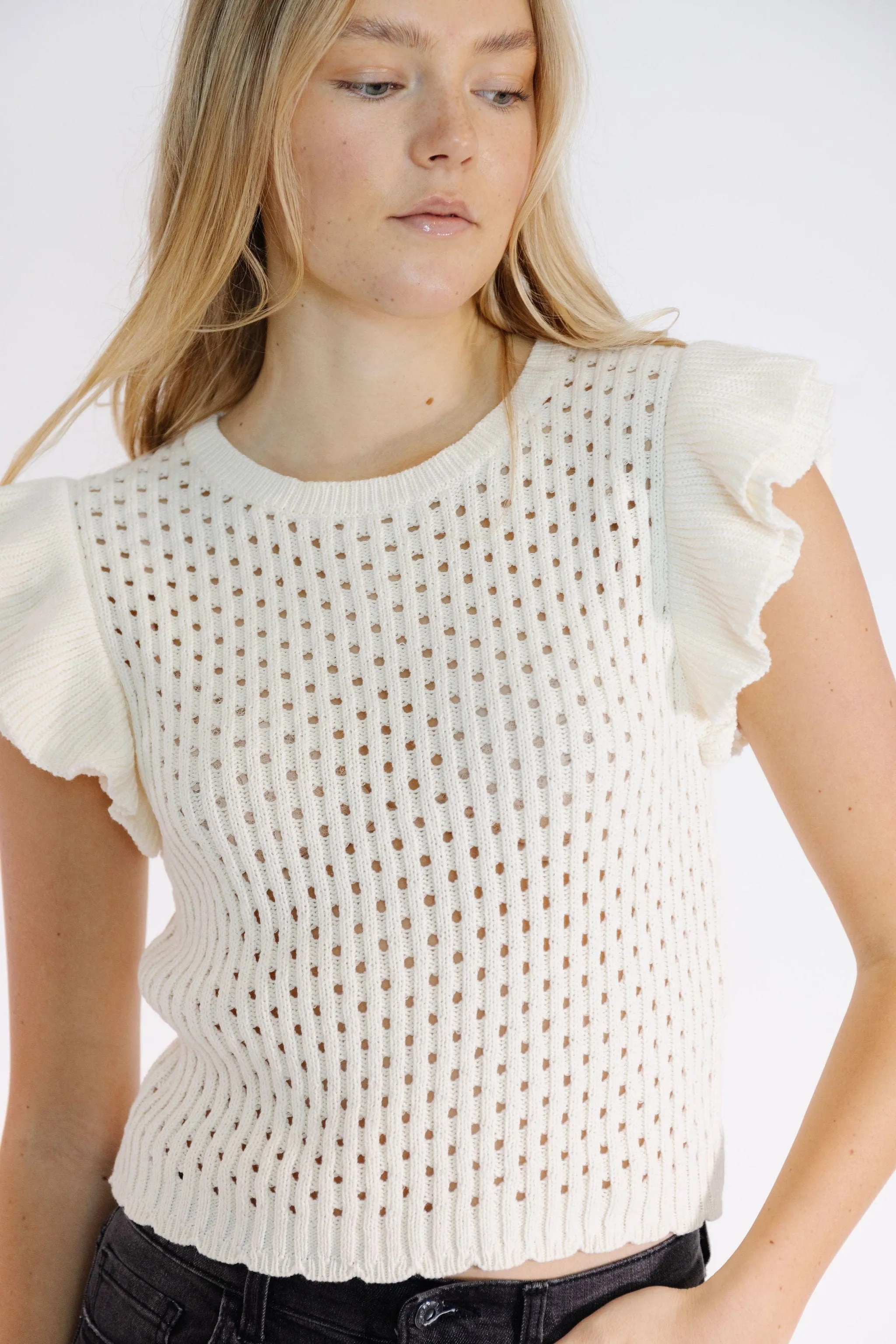 Marci Sweater in Cream