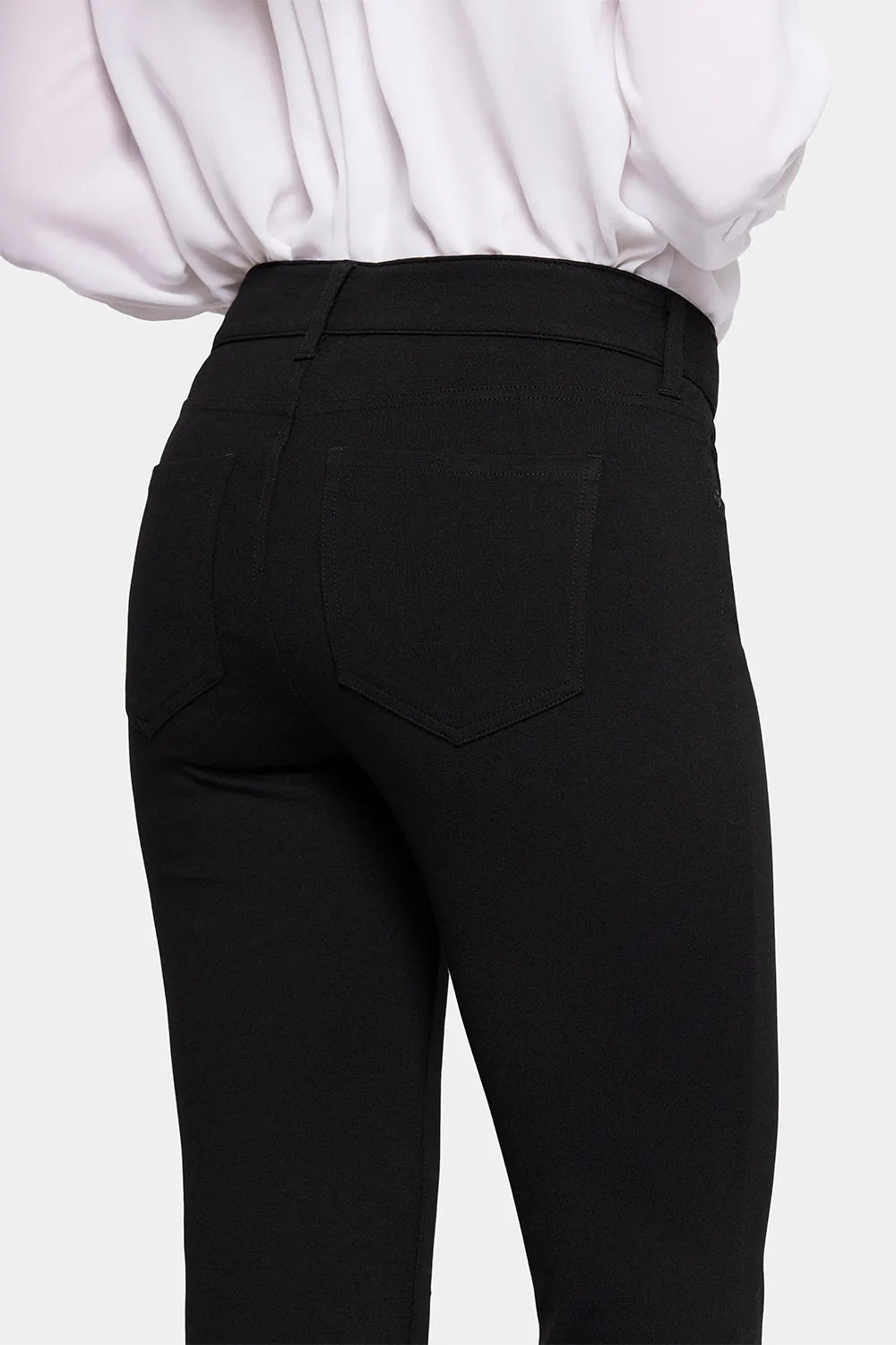 Marilyn Straight Pants - Black