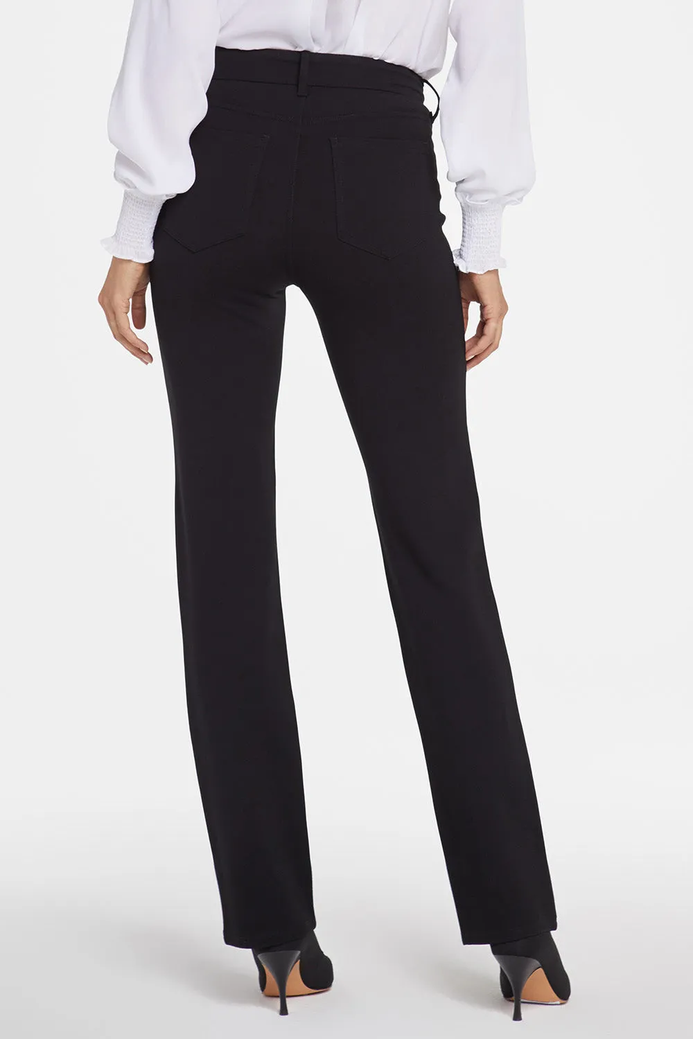 Marilyn Straight Pants - Black