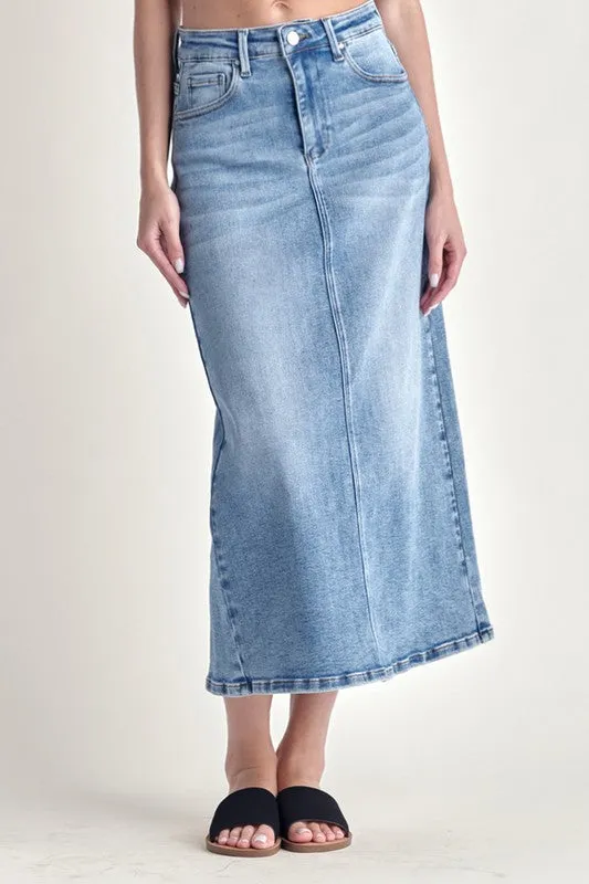 Meadow Denim Skirt