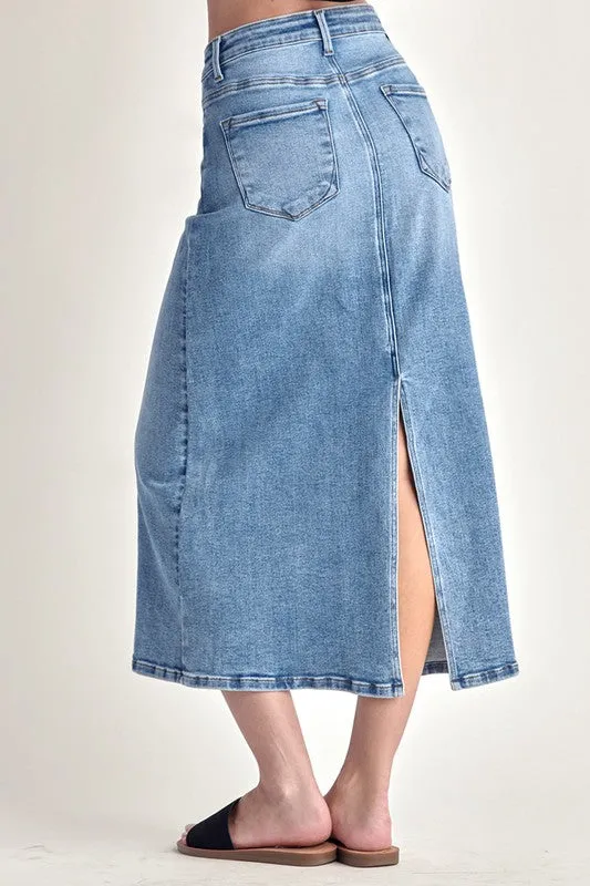 Meadow Denim Skirt