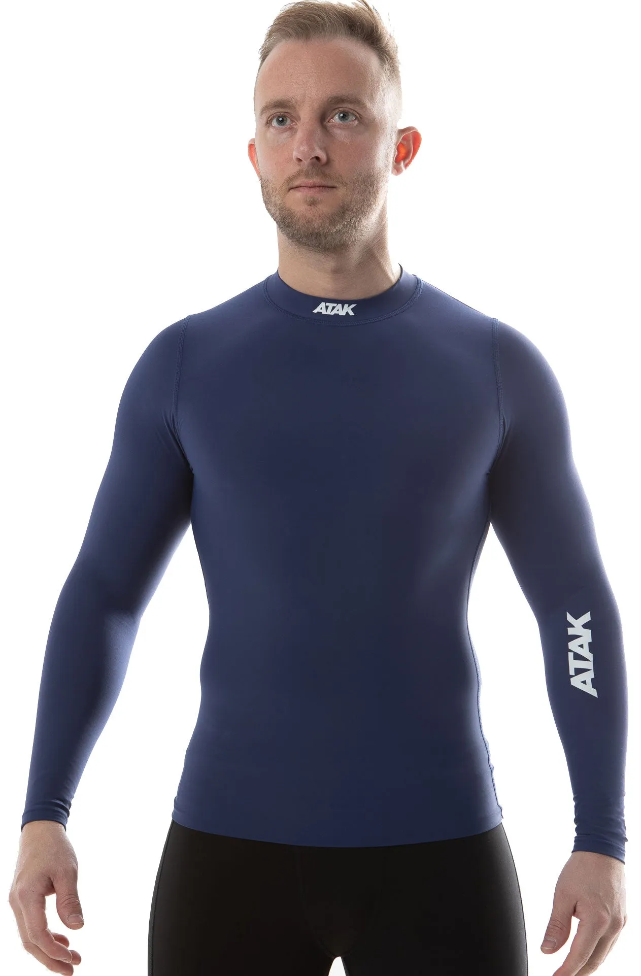 Men's ATAK Sports Long Sleeve Thermal Compression Base Layer Top