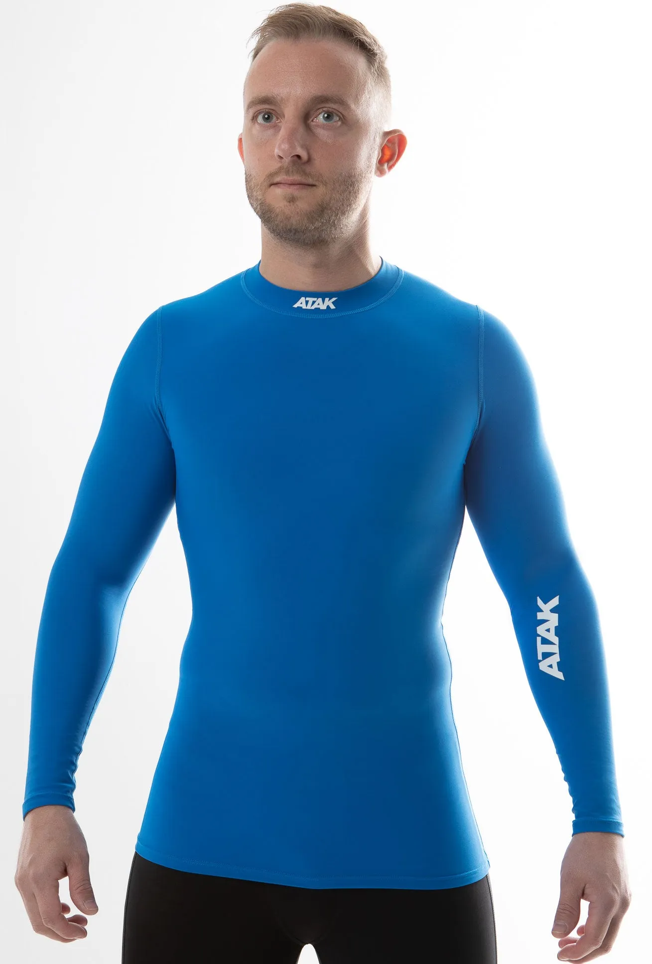 Men's ATAK Sports Long Sleeve Thermal Compression Base Layer Top