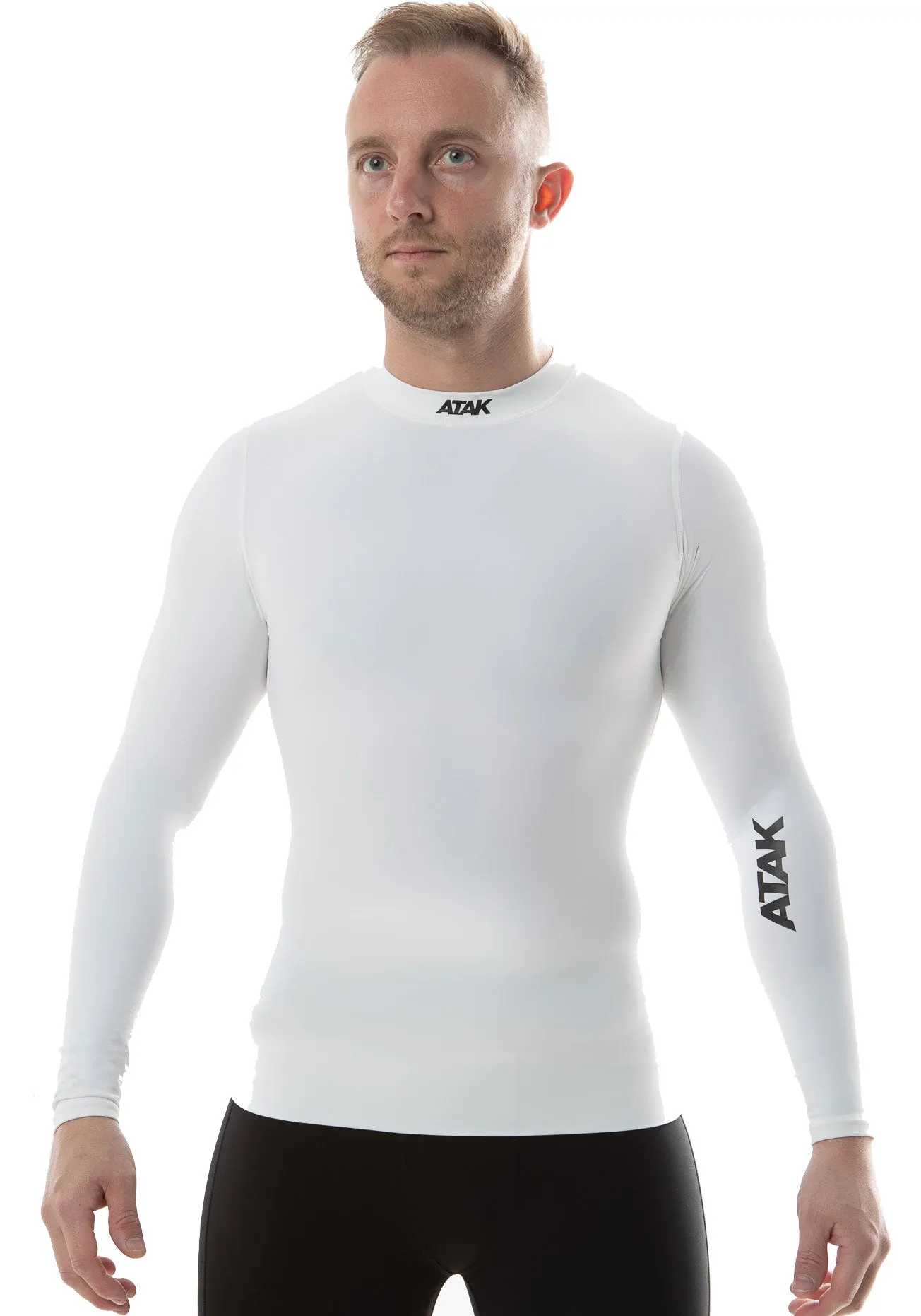 Men's ATAK Sports Long Sleeve Thermal Compression Base Layer Top