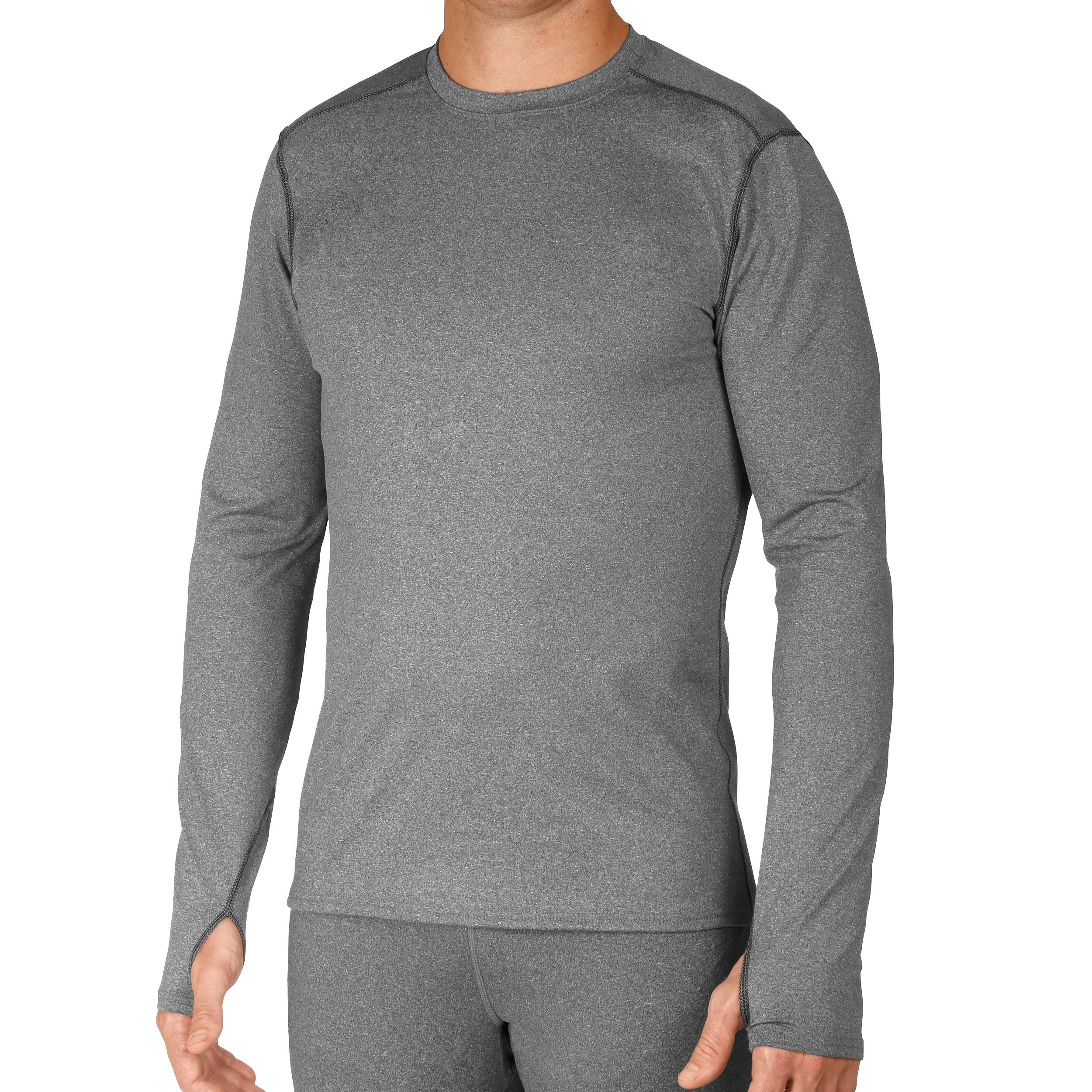 Men's Micro-Elite Chamois Crewneck - Granite