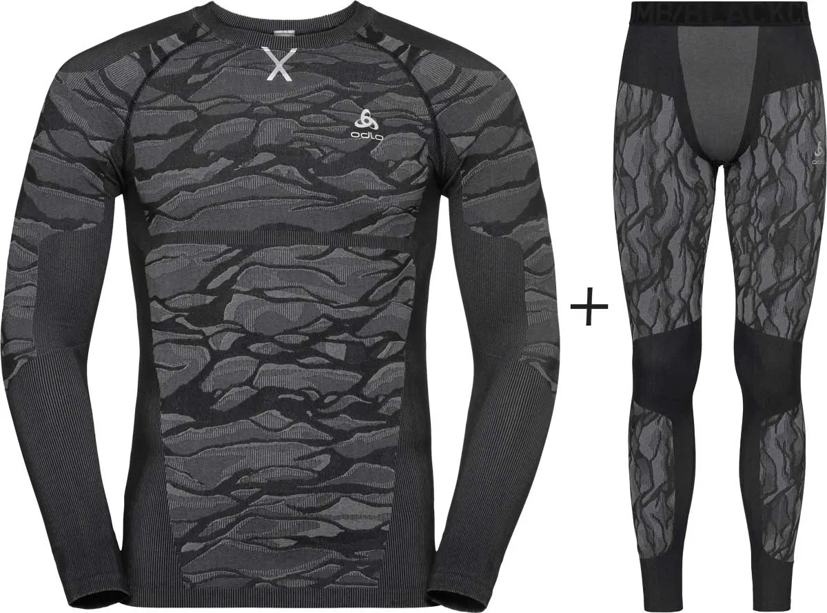 Men's ODLO Blackcomb Eco Warm Base Layer COMBO