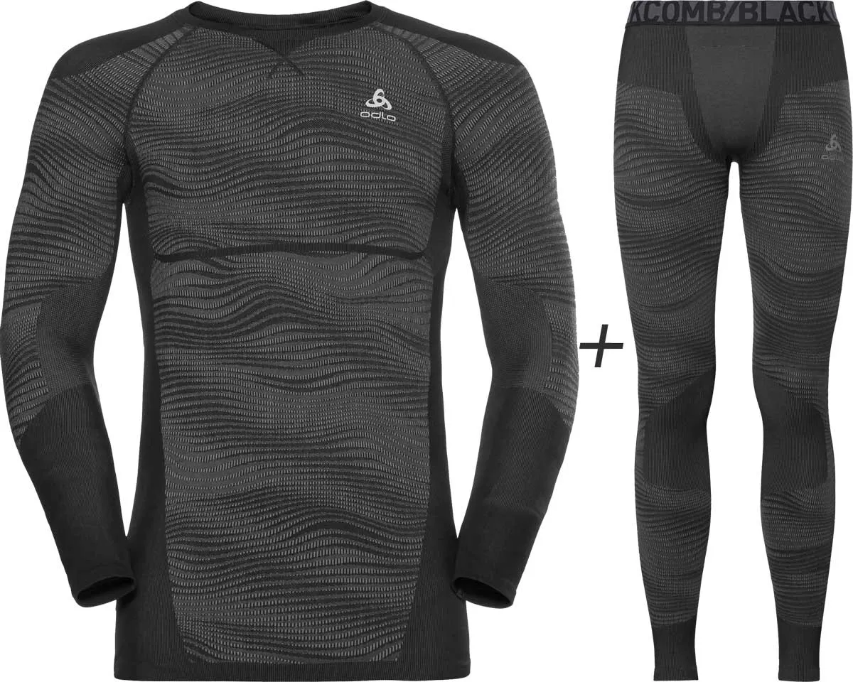 Men's ODLO Blackcomb Eco Warm Base Layer COMBO