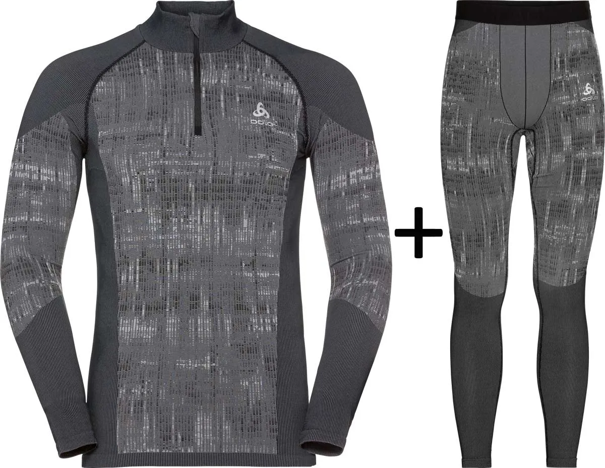 Men's ODLO Blackcomb Eco Warm Base Layer COMBO