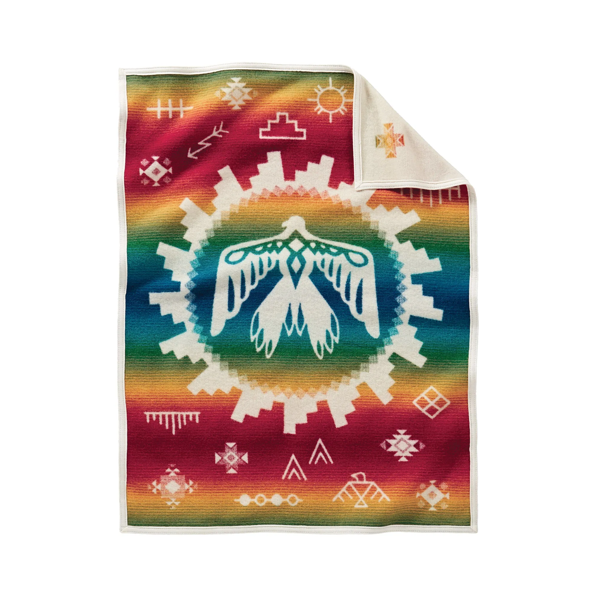 Pendleton Jacquard Felt Bound Children's Blanket | more colors available